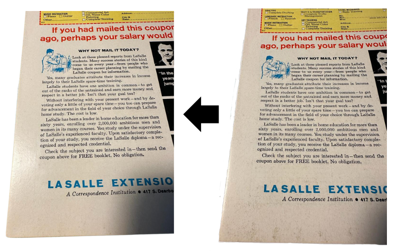 Reinigung & Pressen deiner Comics