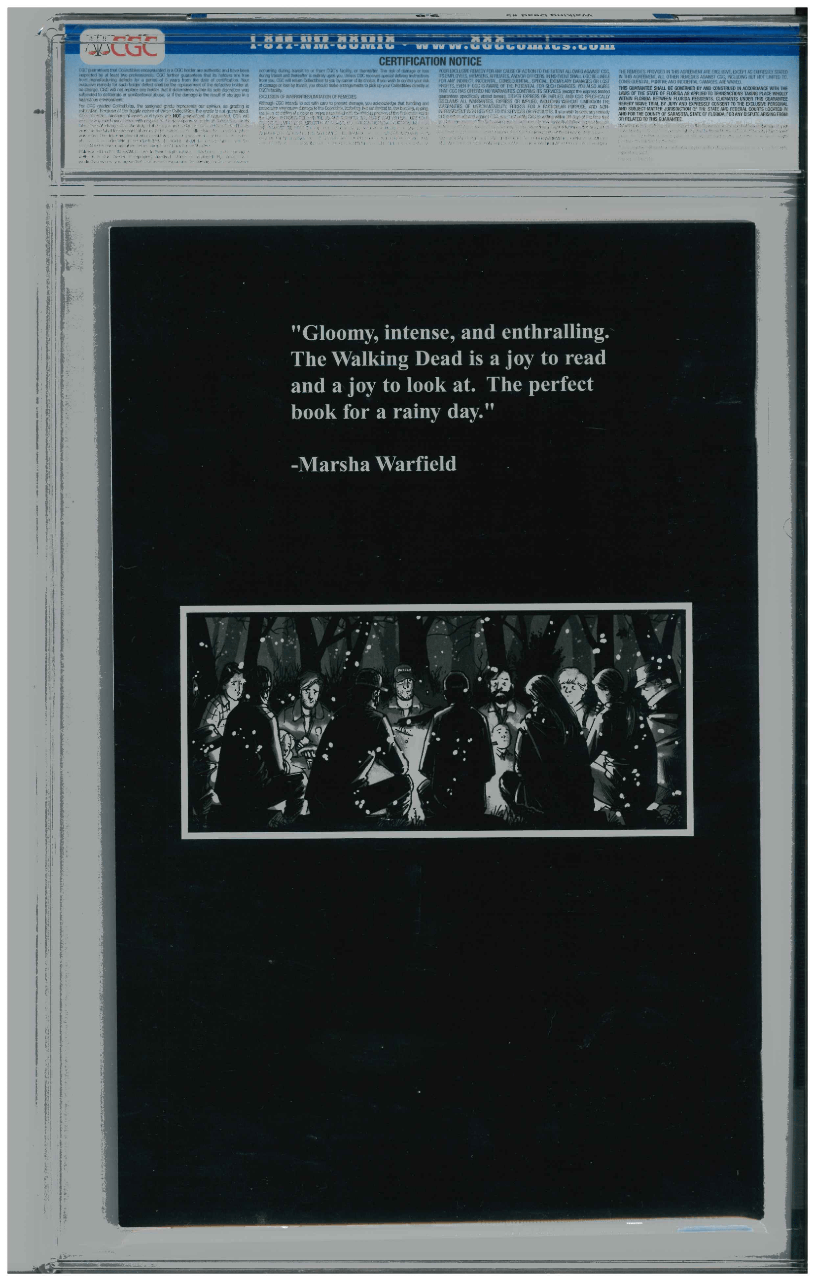 Walking Dead #5 backside