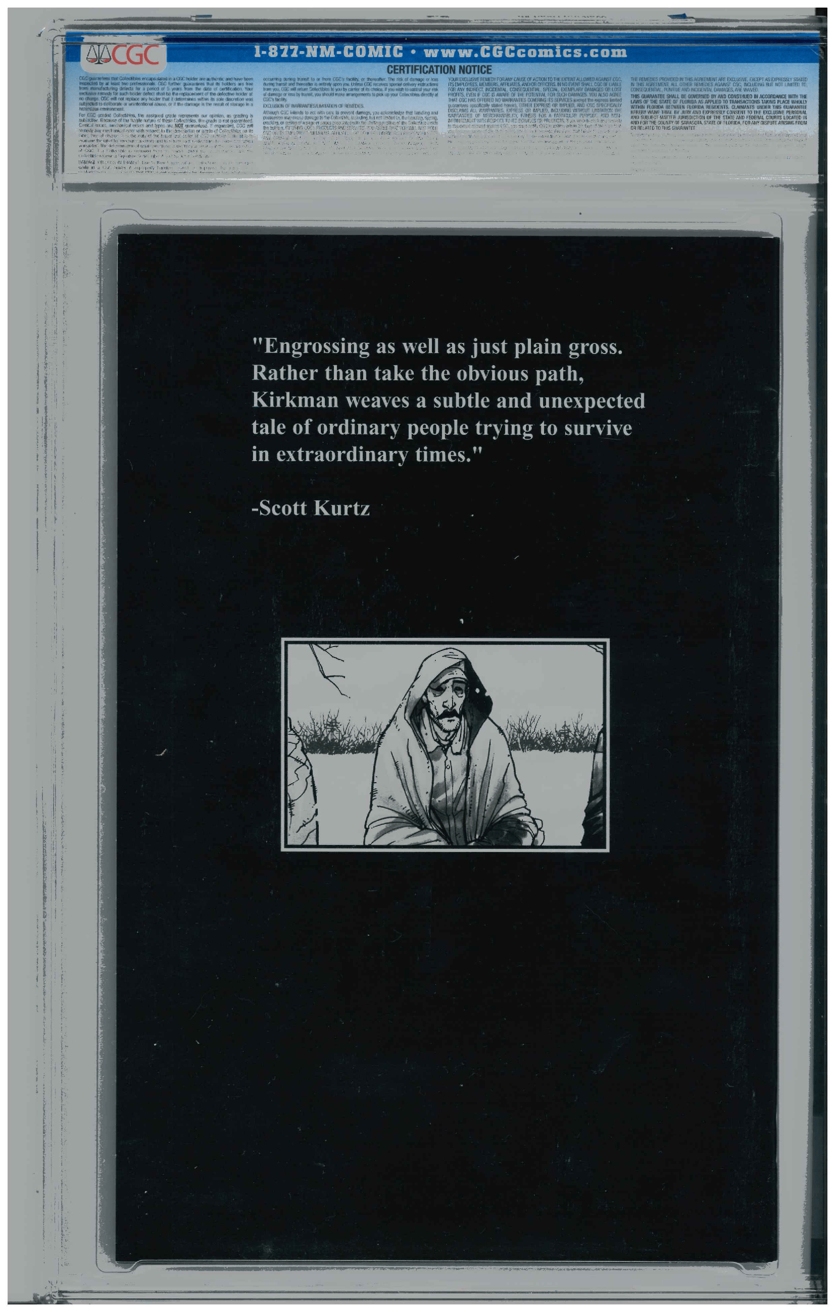 Walking Dead #6 backside