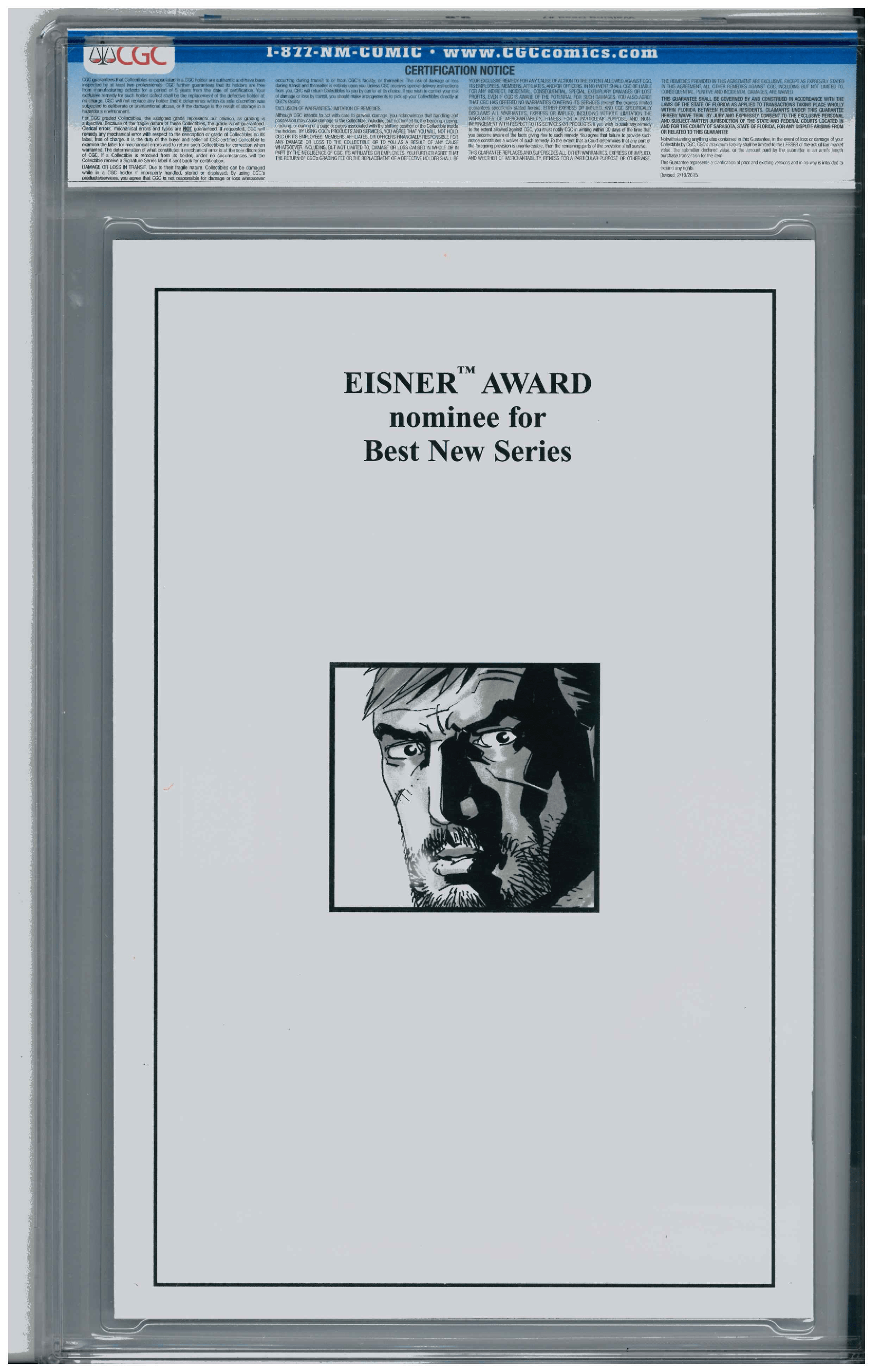 Walking Dead #7 backside