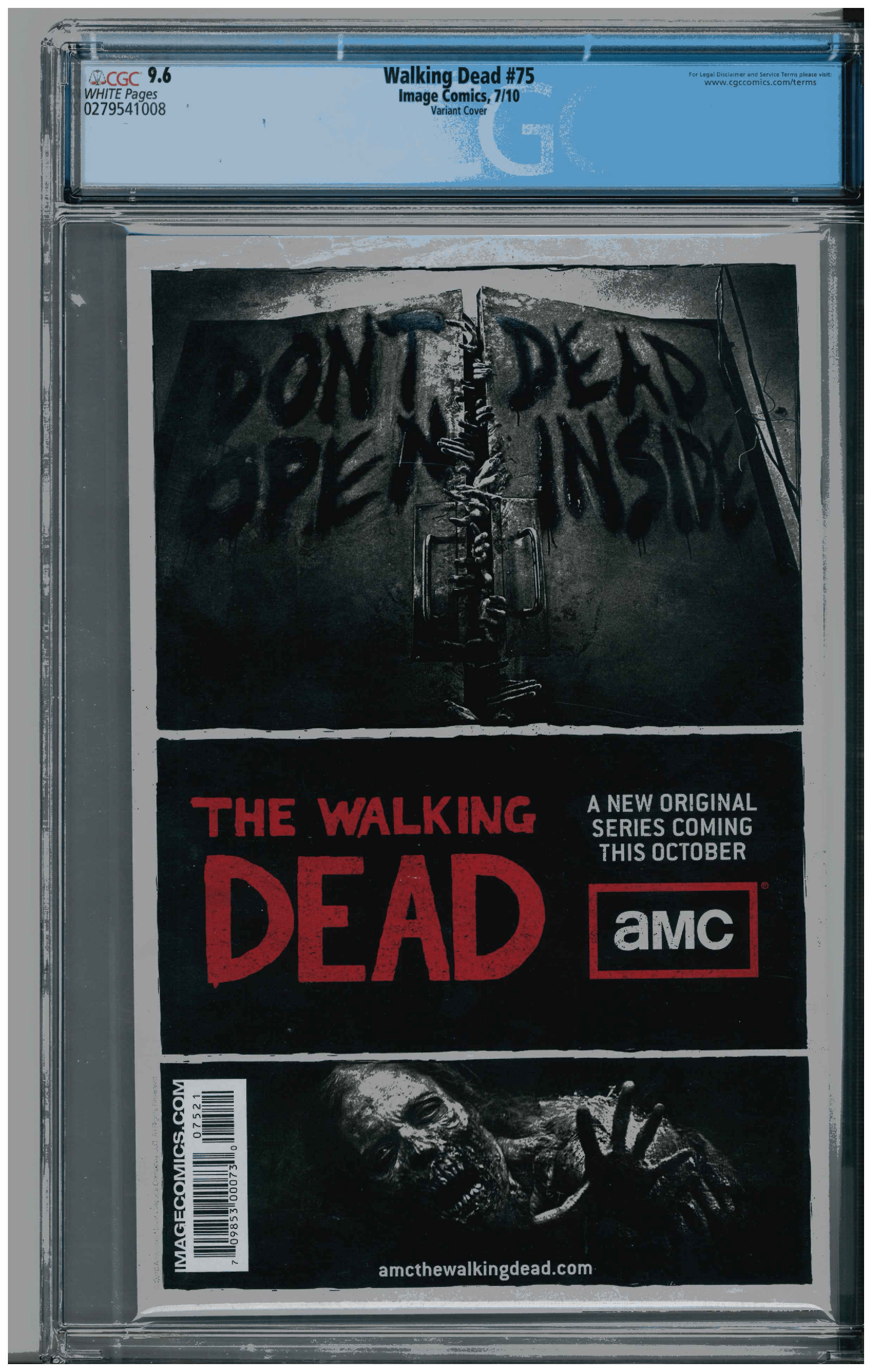 Walking Dead #75 backside