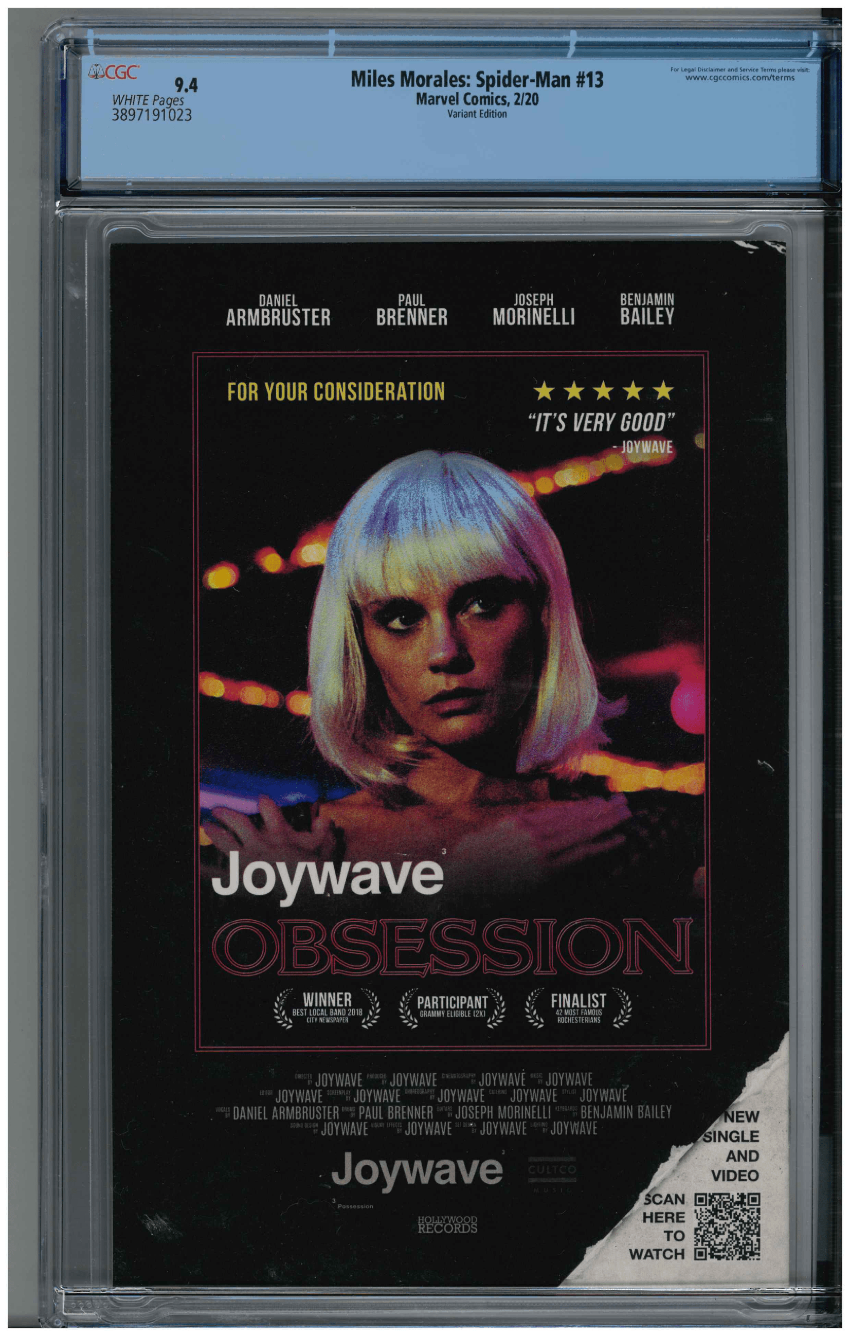 Miles Morales: Spider-Man #13 backside