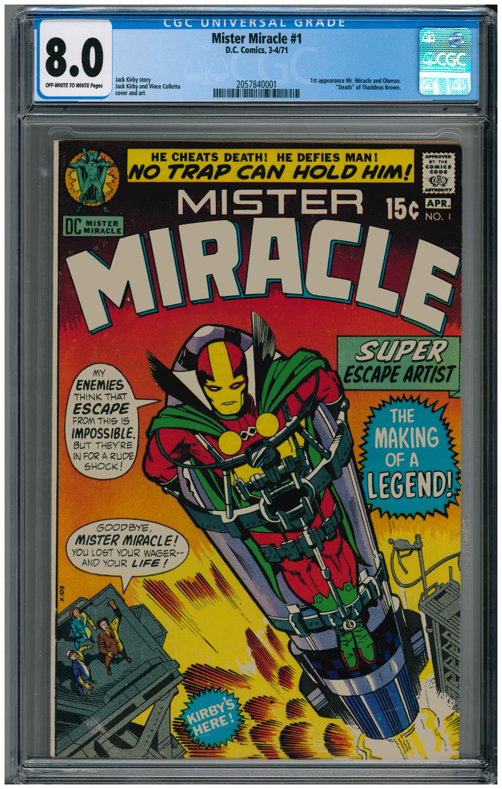 Mister Miracle #1