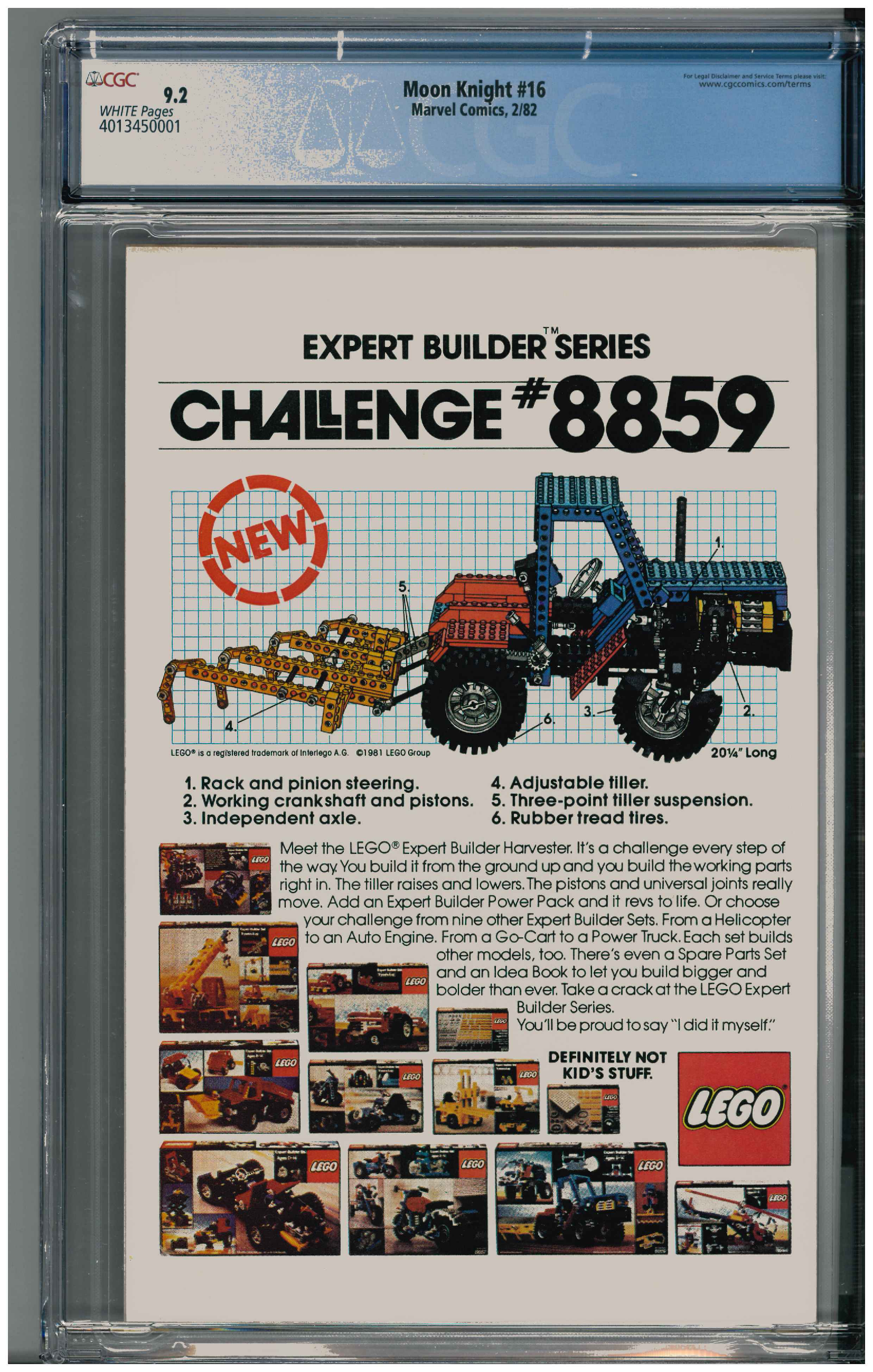 Moon Knight #16 backside