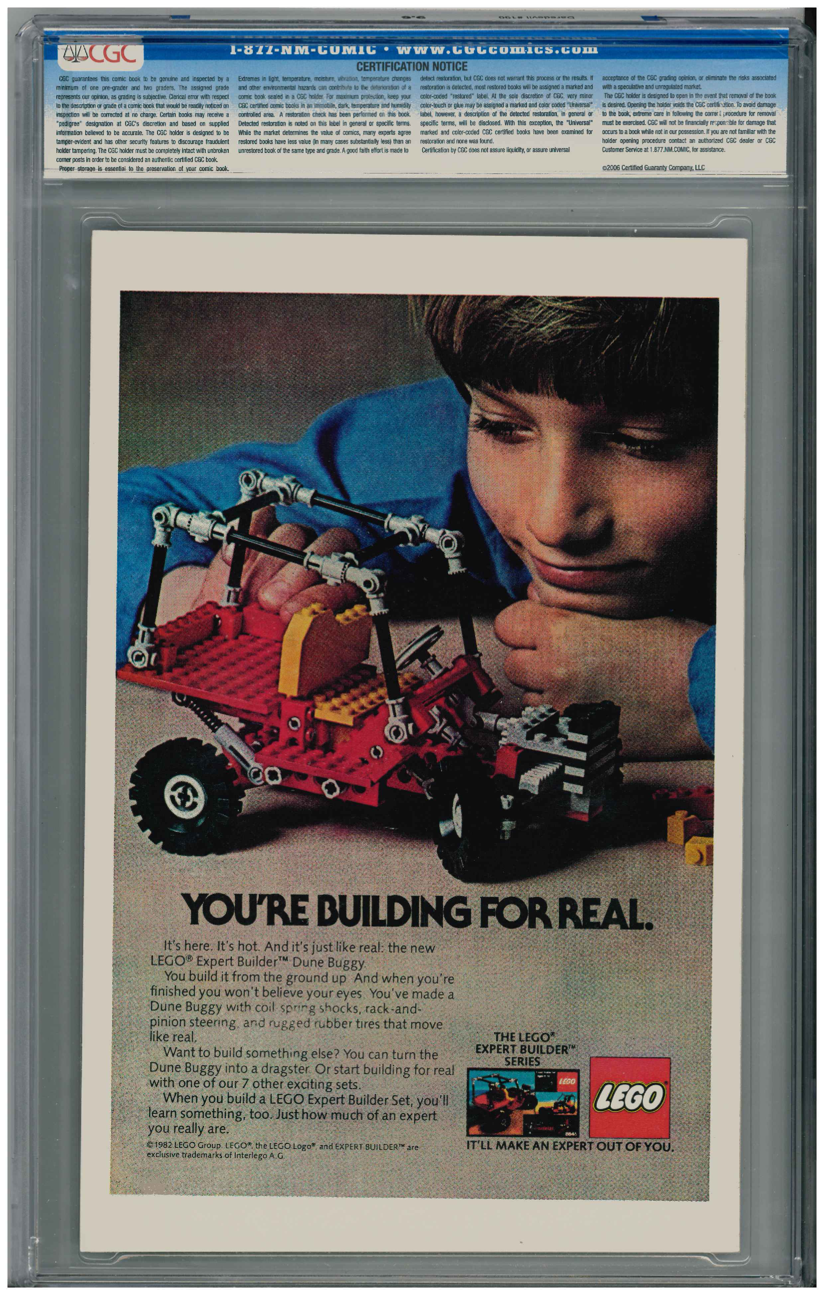 Daredevil #190 backside