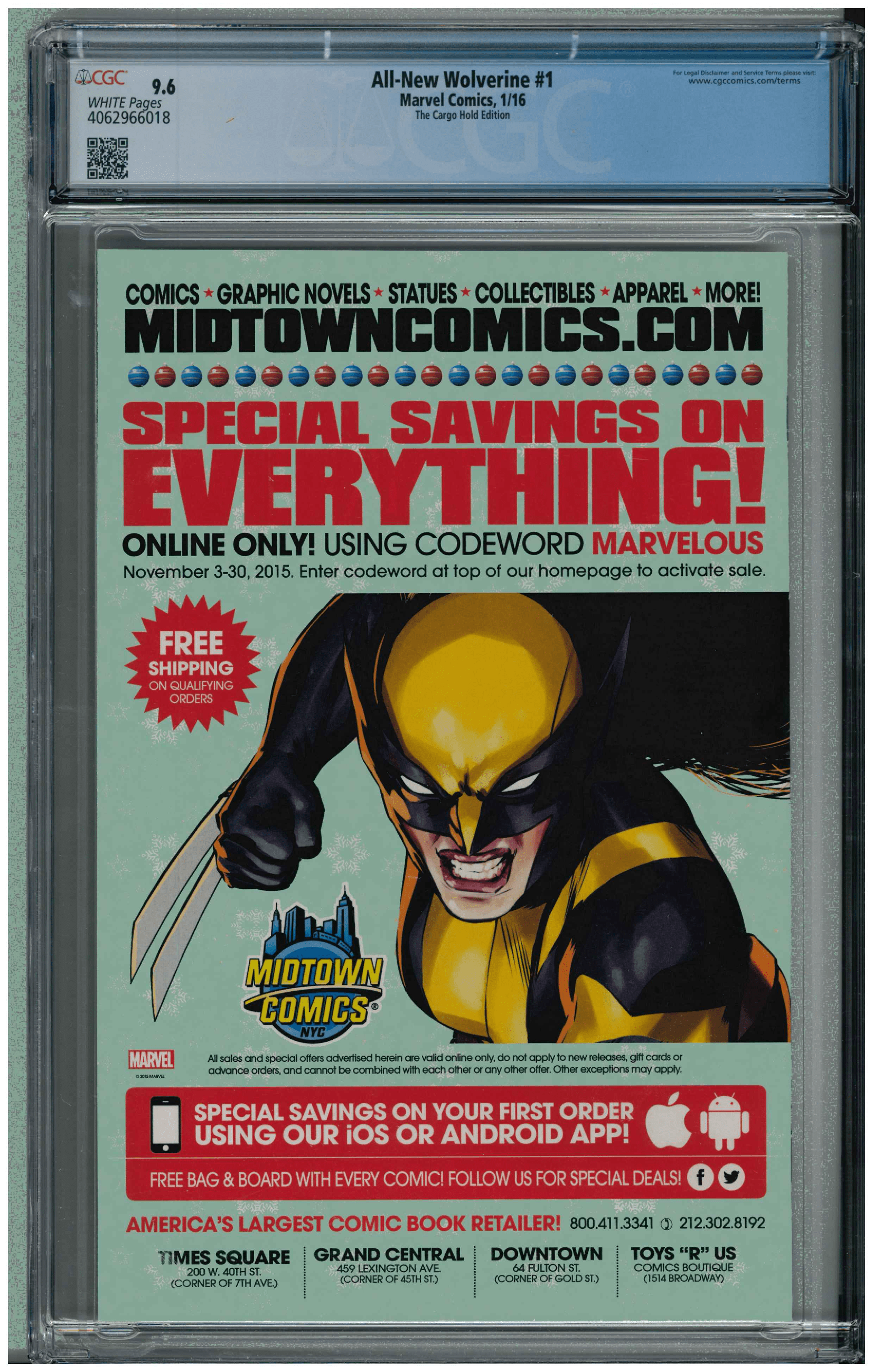 All-New Wolverine #1 backside