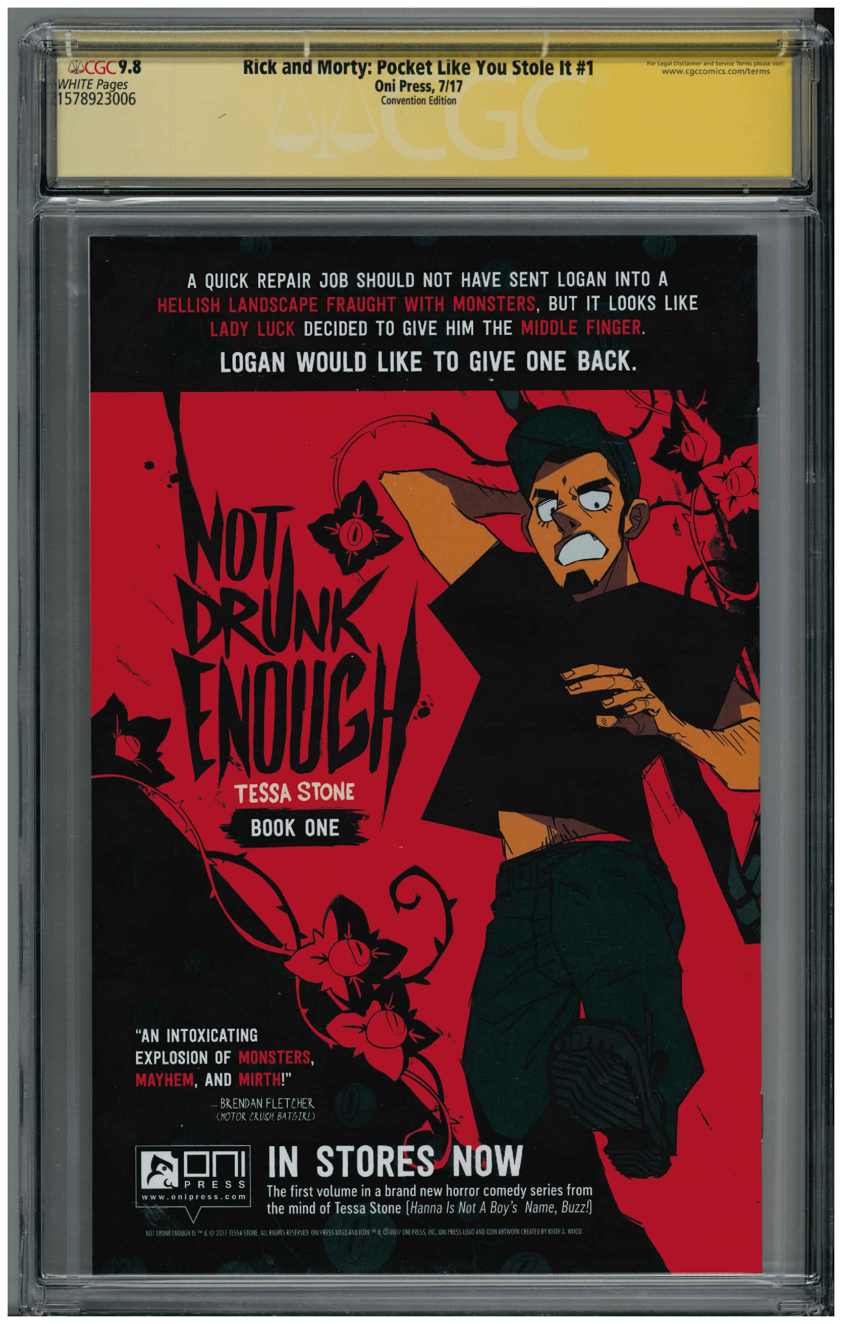 Rick and Morty: Pocket Like You Stole It #1 backside