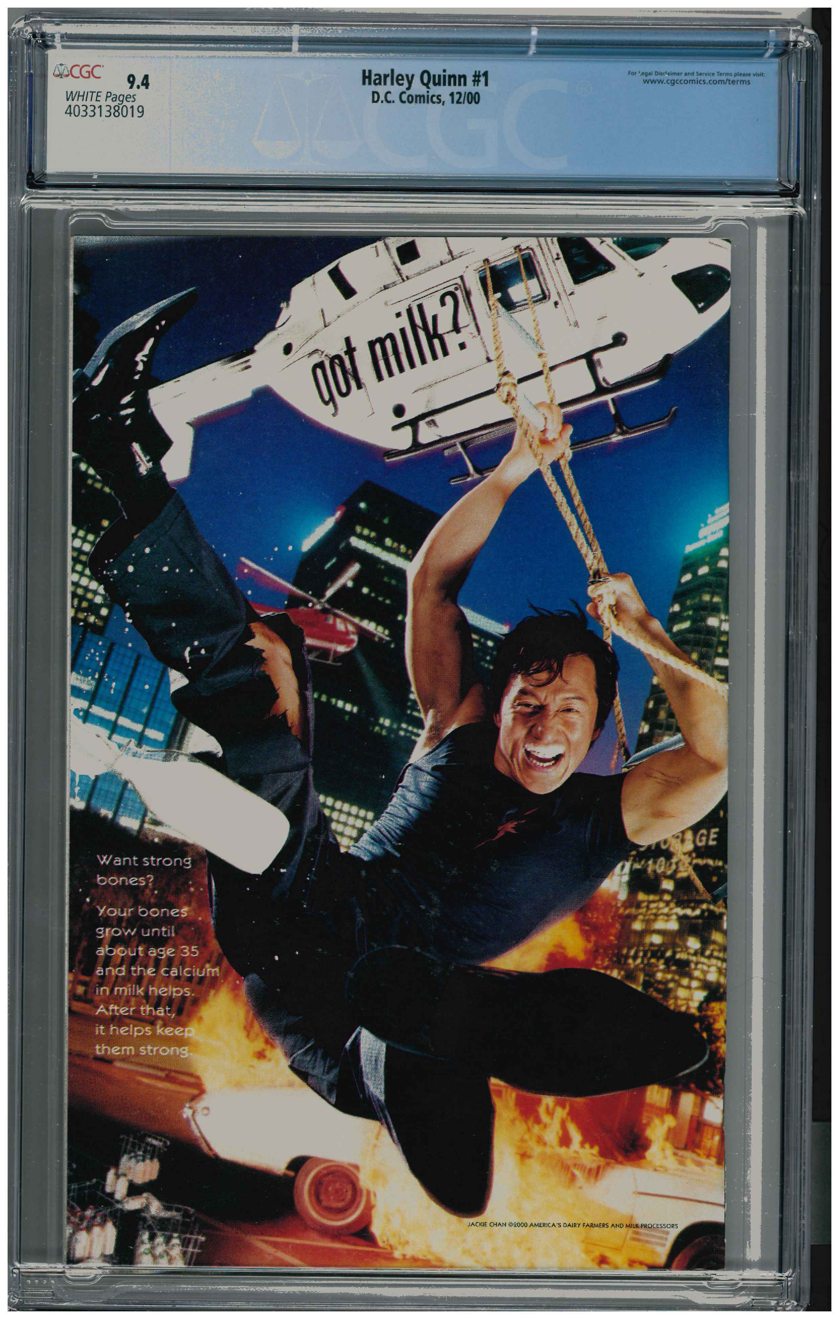 Harley Quinn #1 backside