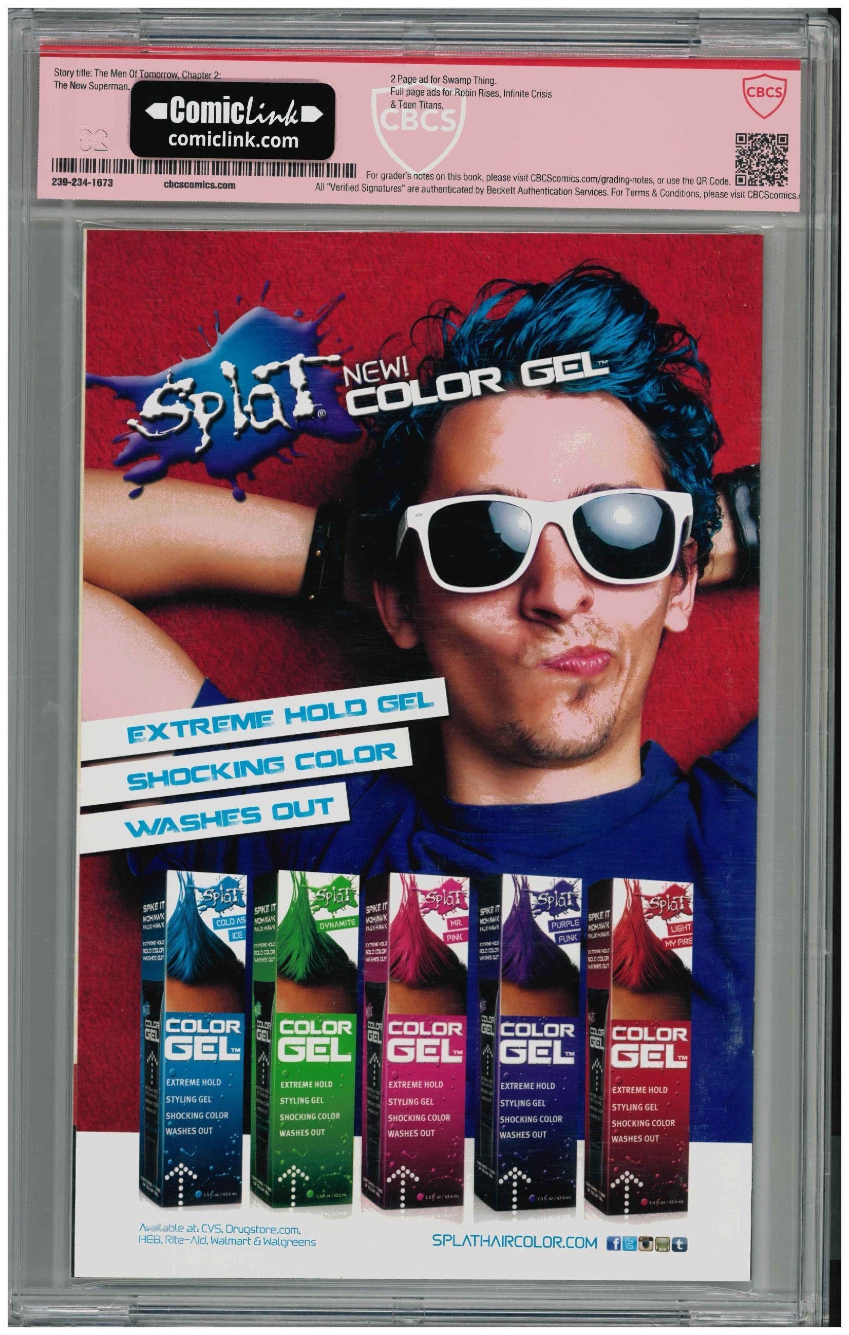 Superman #33 backside