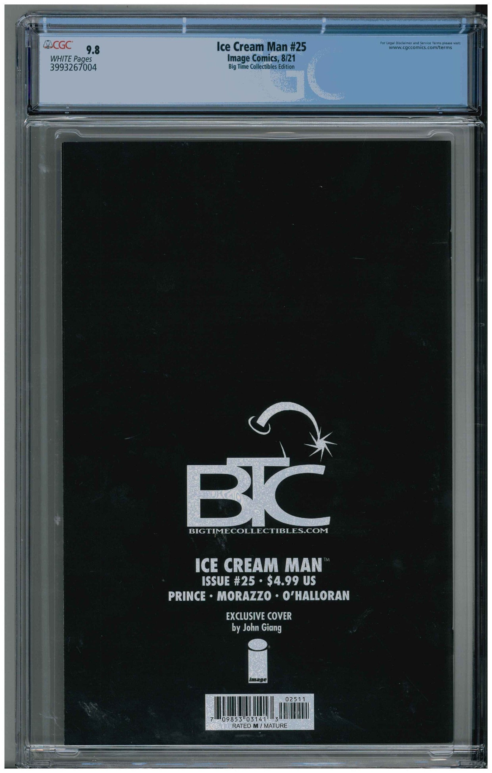 Ice Cream Man #25 backside