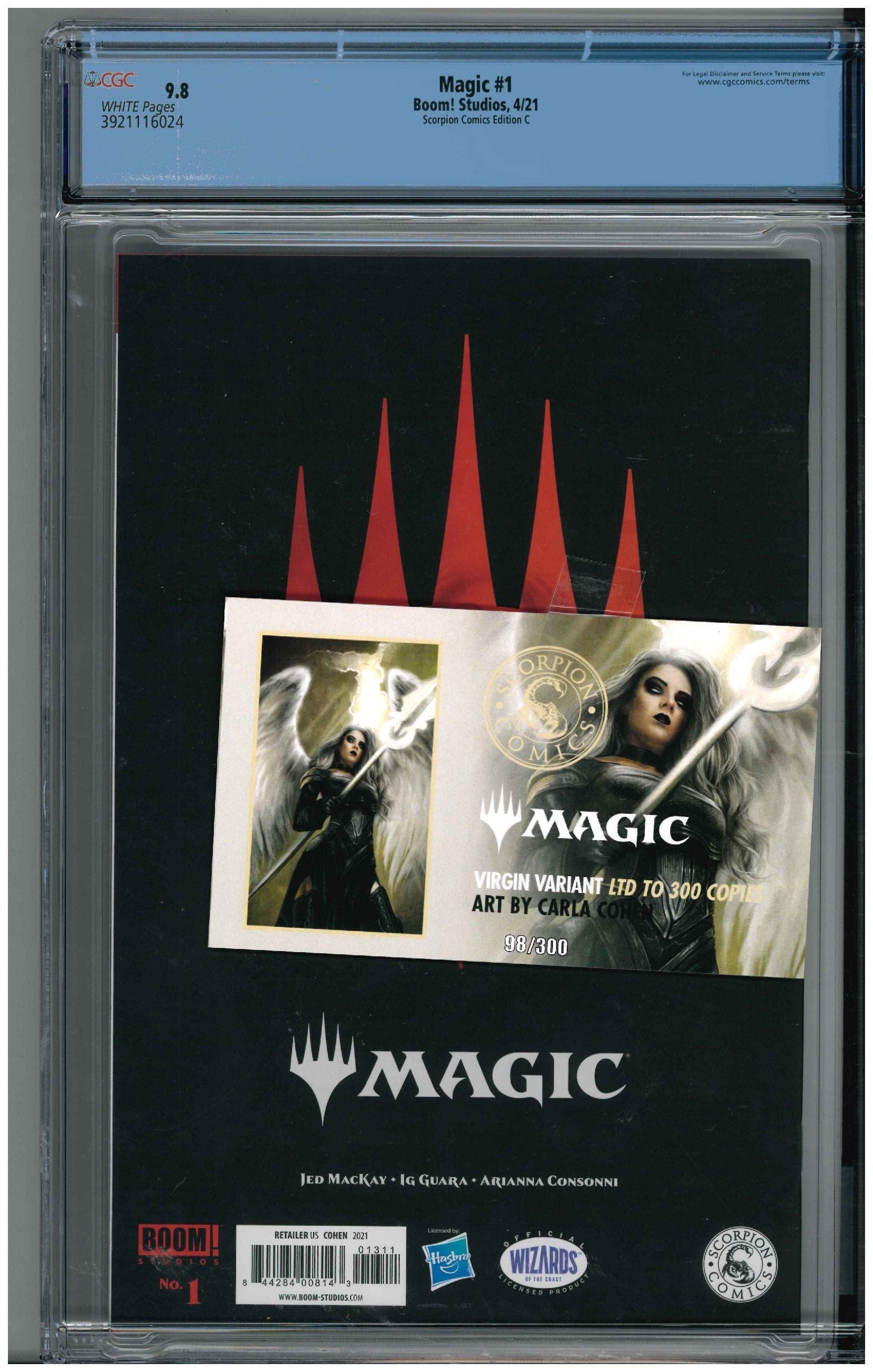 Magic #1 backside