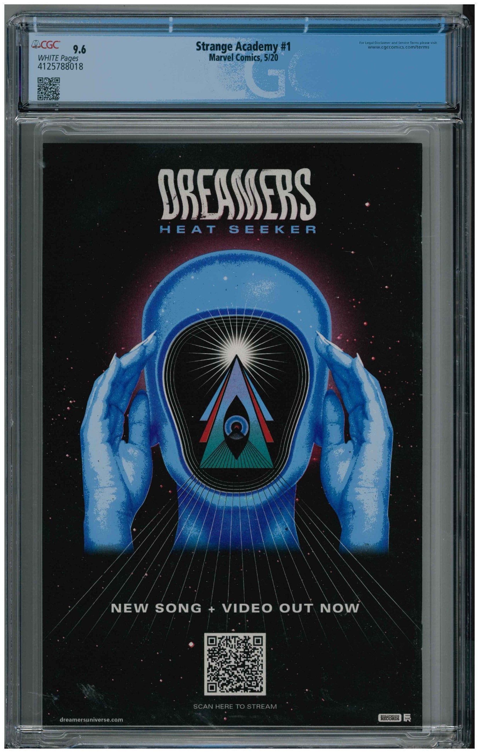 Strange Academy #1 backside