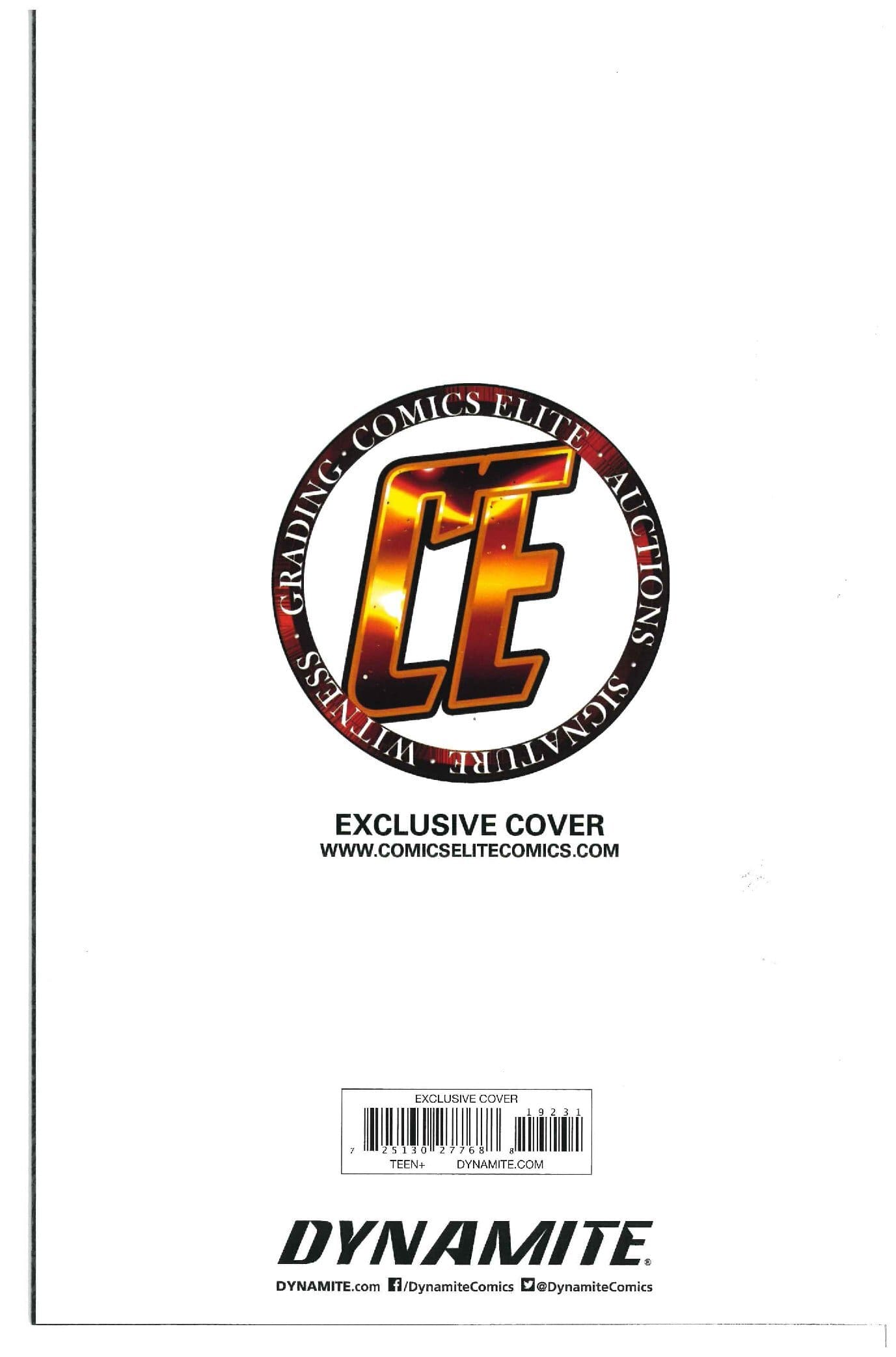 Red Sonja #5 backside