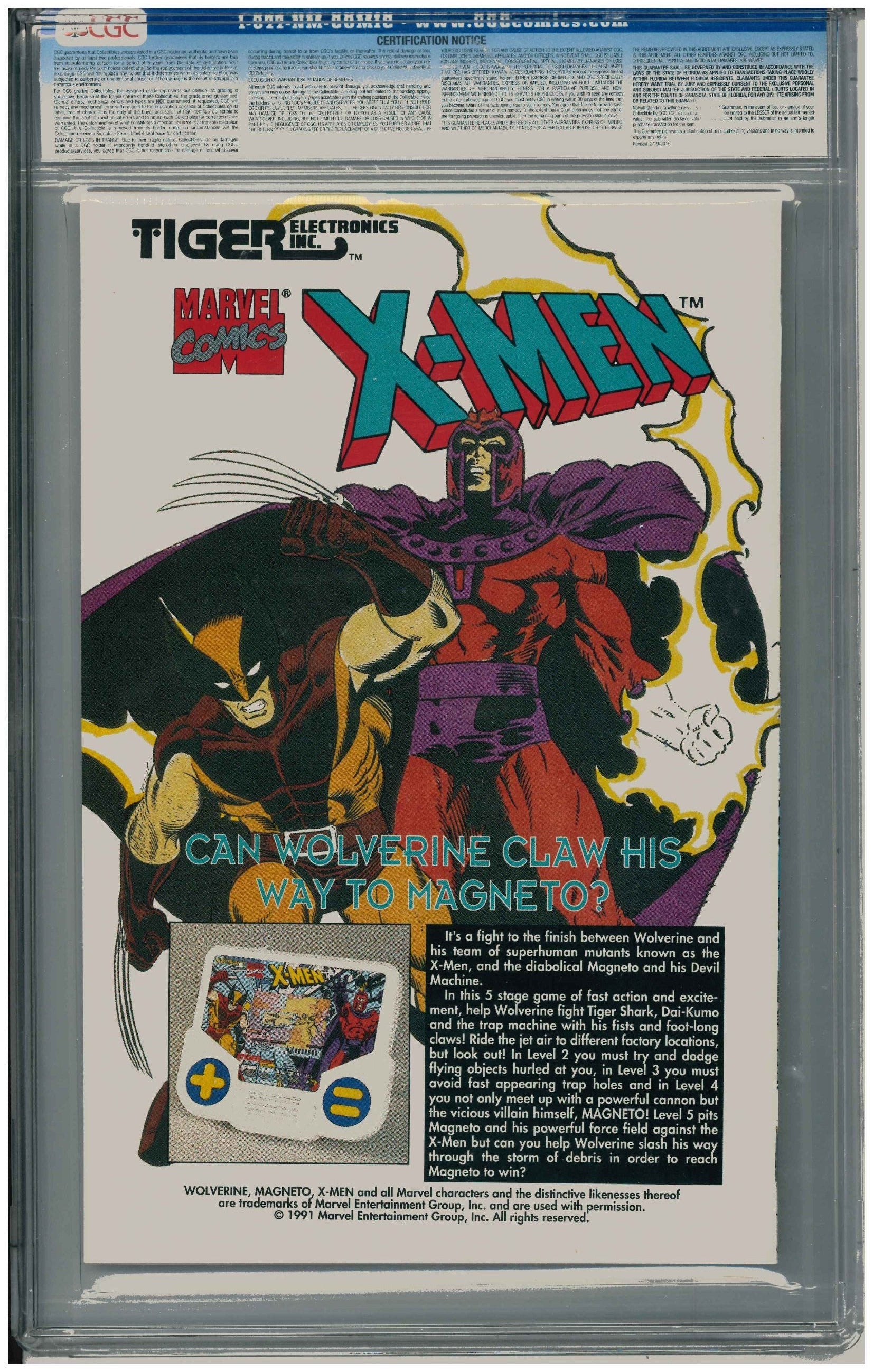 X-Men #4 backside