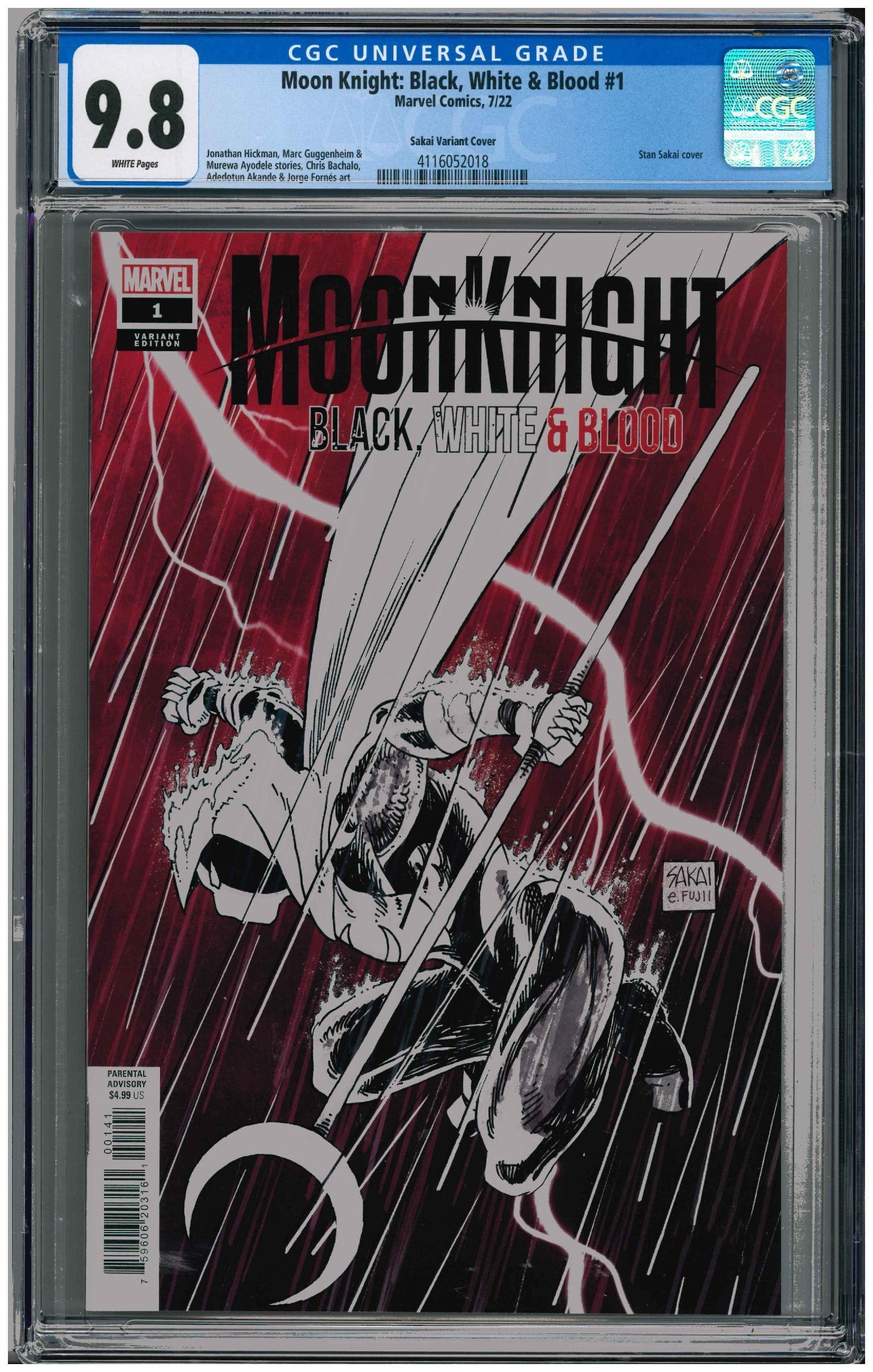 Moon Knight: Black, White & Blood #1