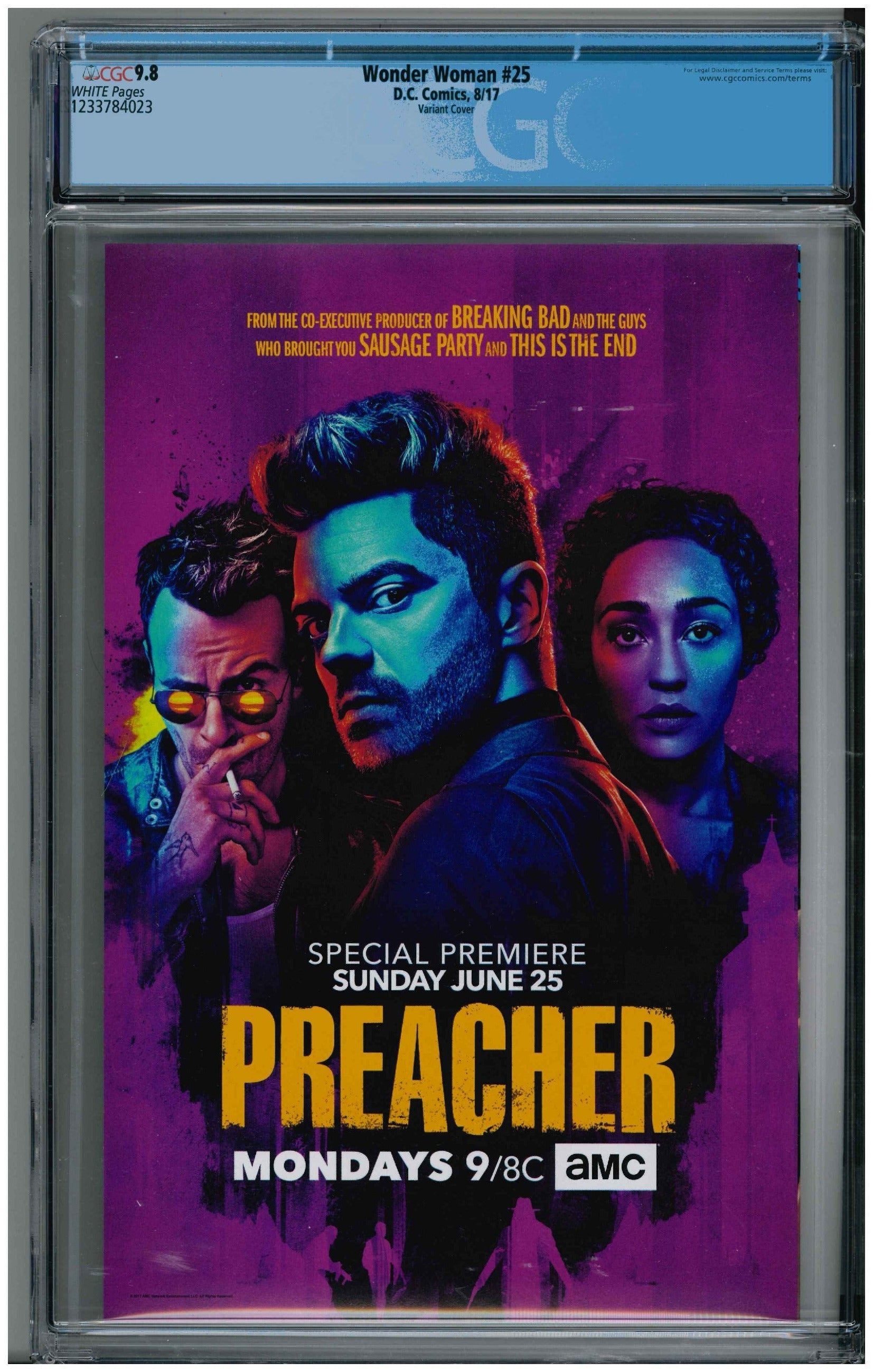 Wonder Woman #25 backside