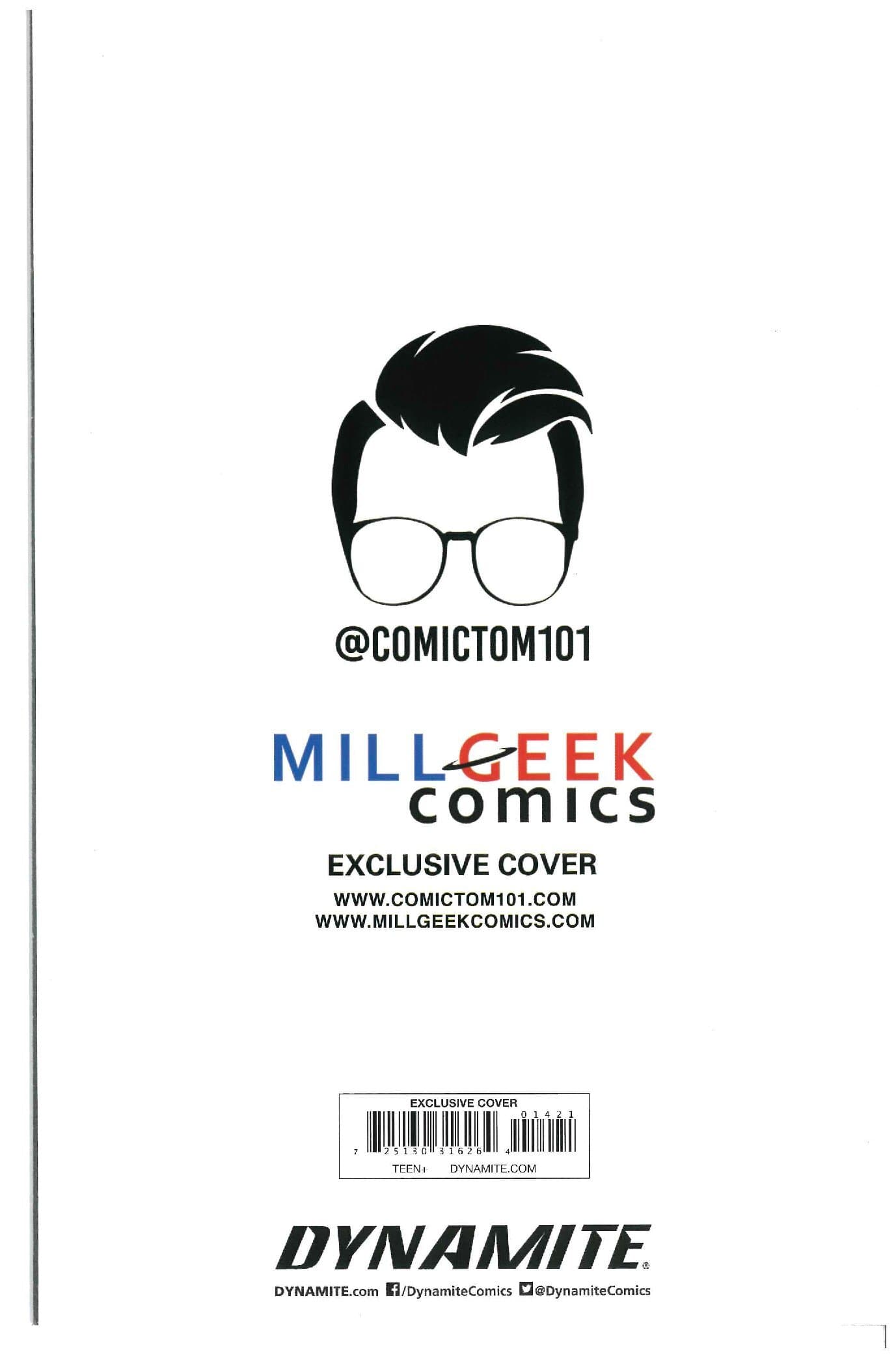 Draculina #1 backside