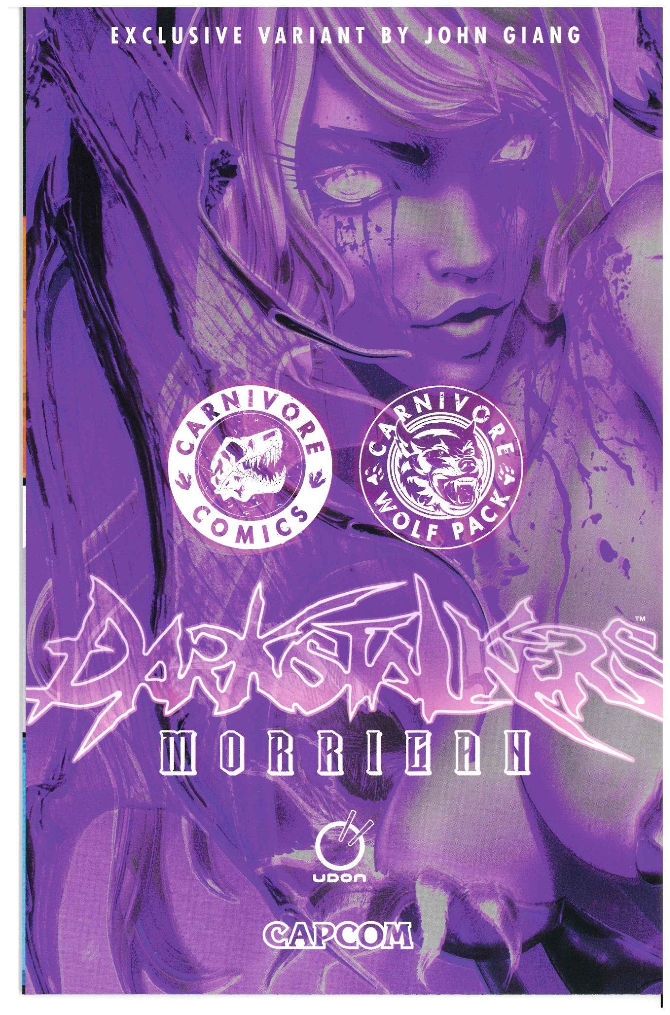 Darkstalkers Morrigan #1 backside