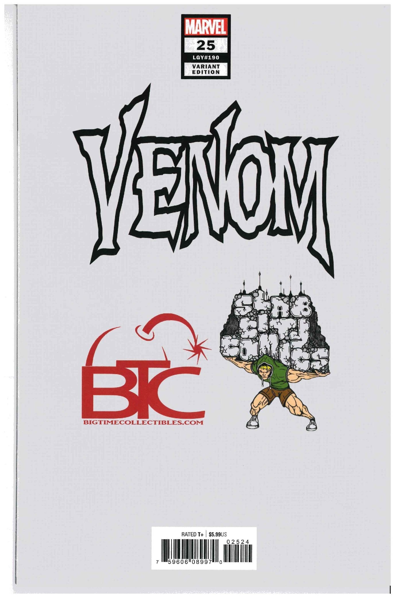 Venom #25 backside