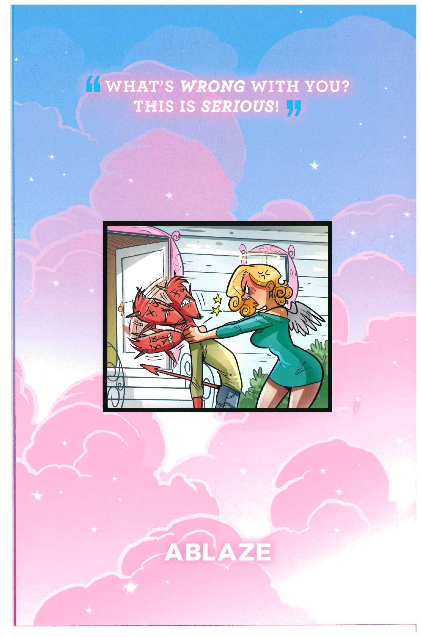 Mirka Andolfo's Unsacred #1 backside