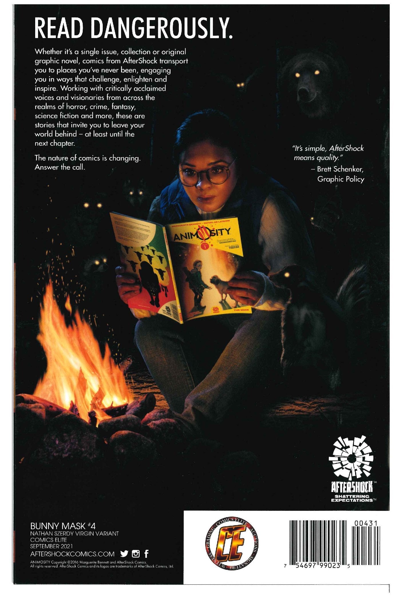 Bunny Mask #4 backside