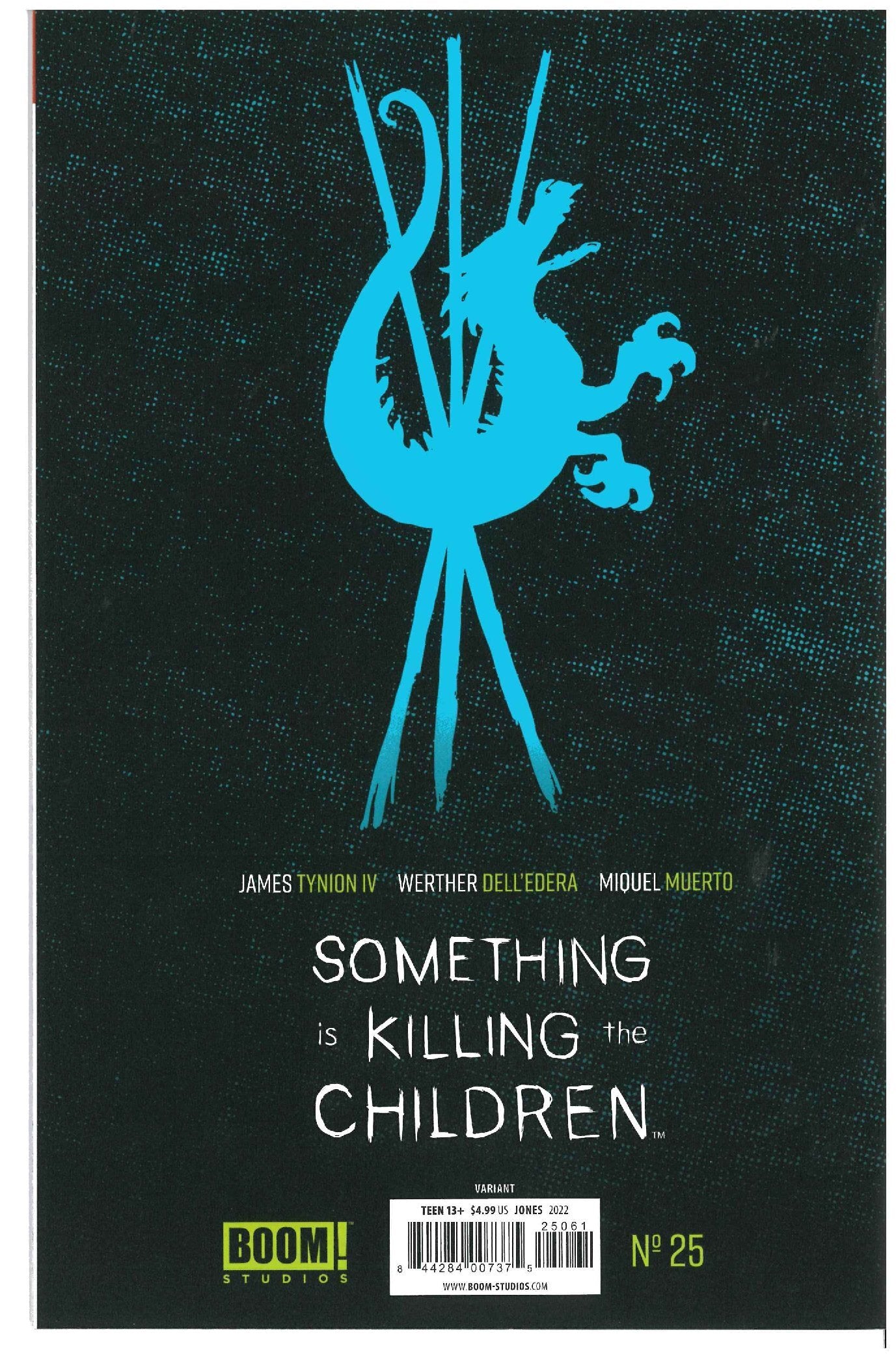 Something is Killing the Children #25 backside