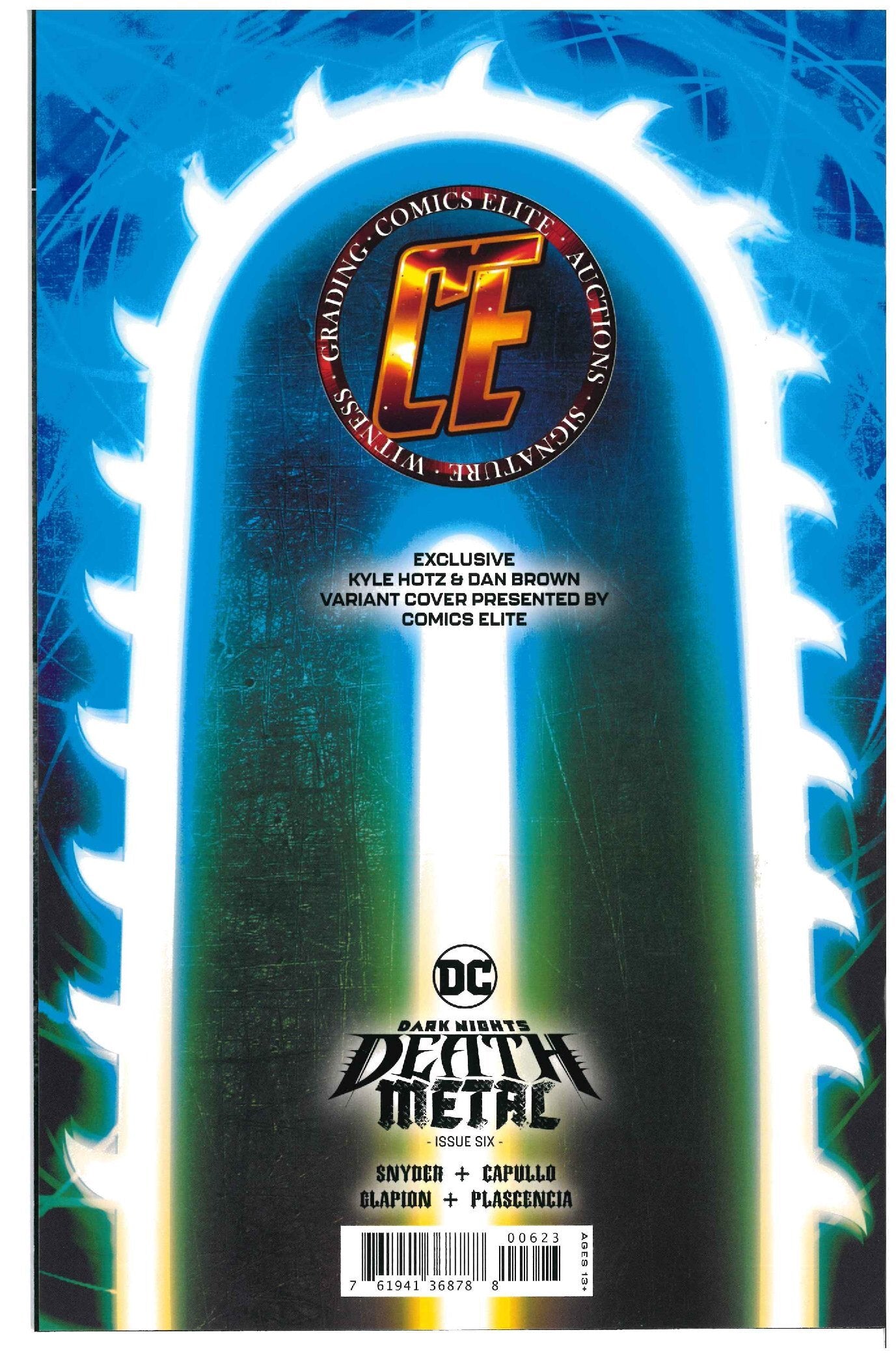 Dark Nights: Death Metal #6 backside