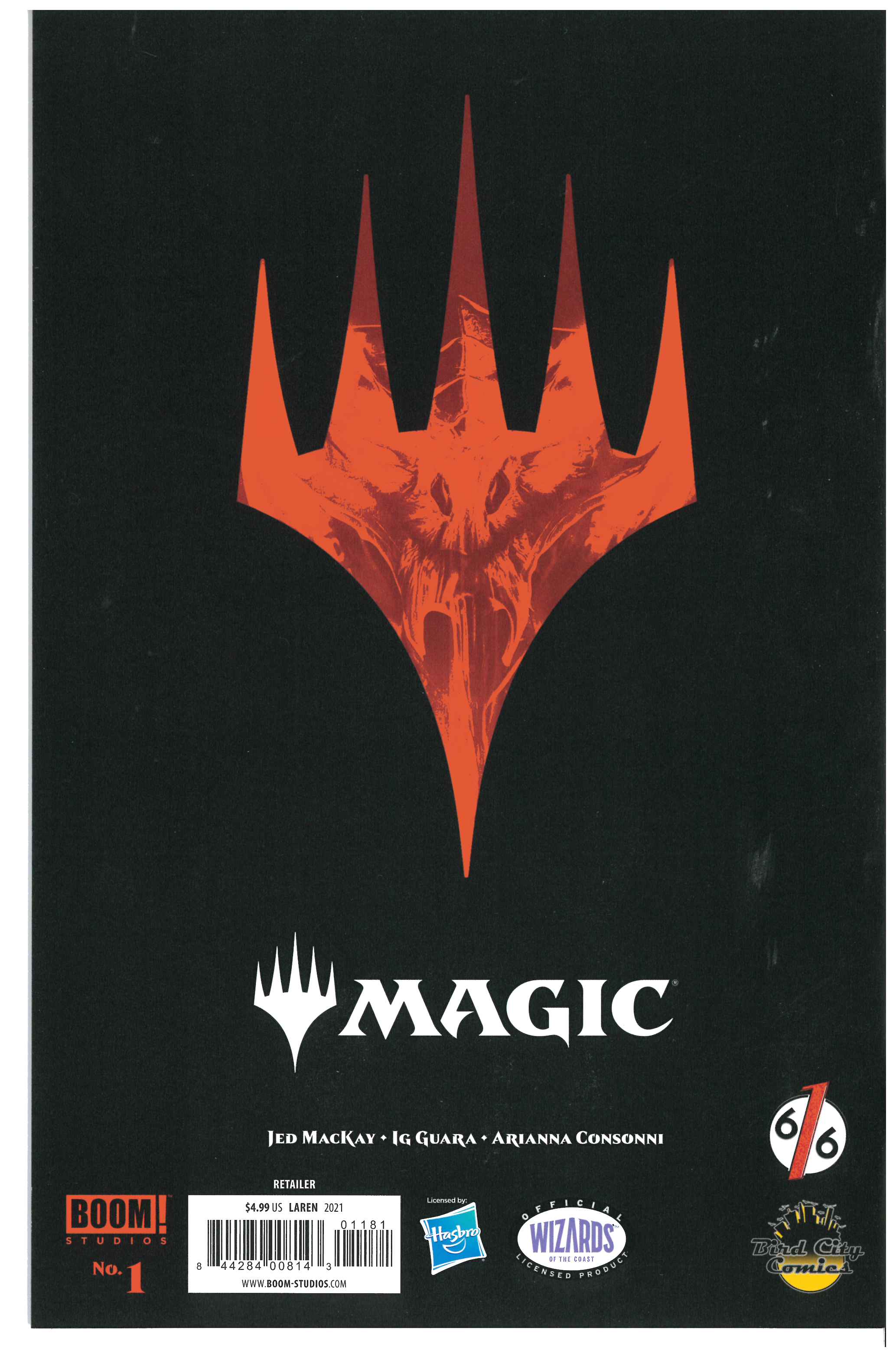 Magic #1 backside