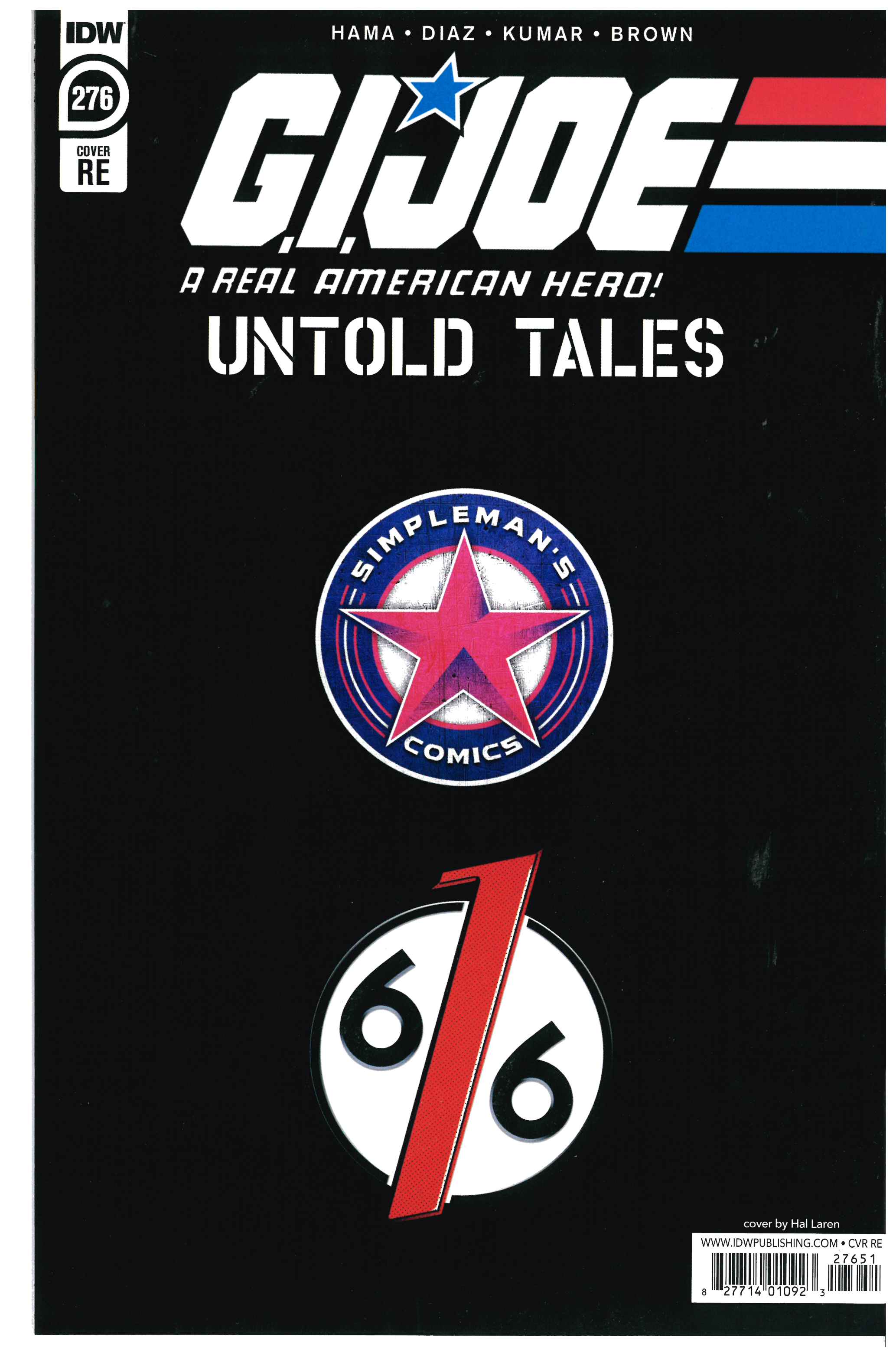 G.I. Joe: A Real American Hero #276 backside