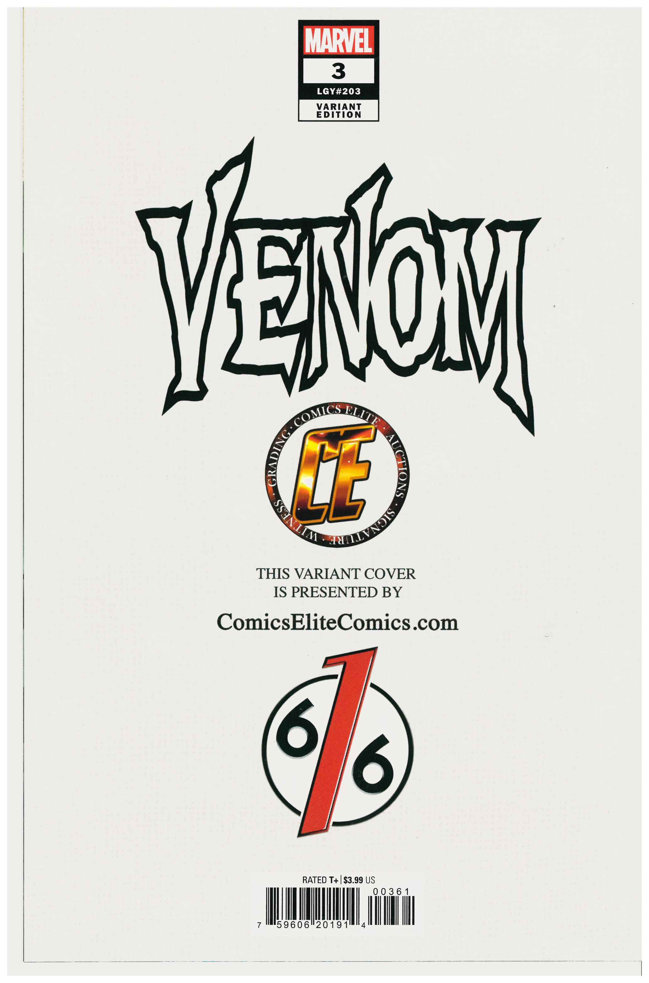 Venom #5 backside