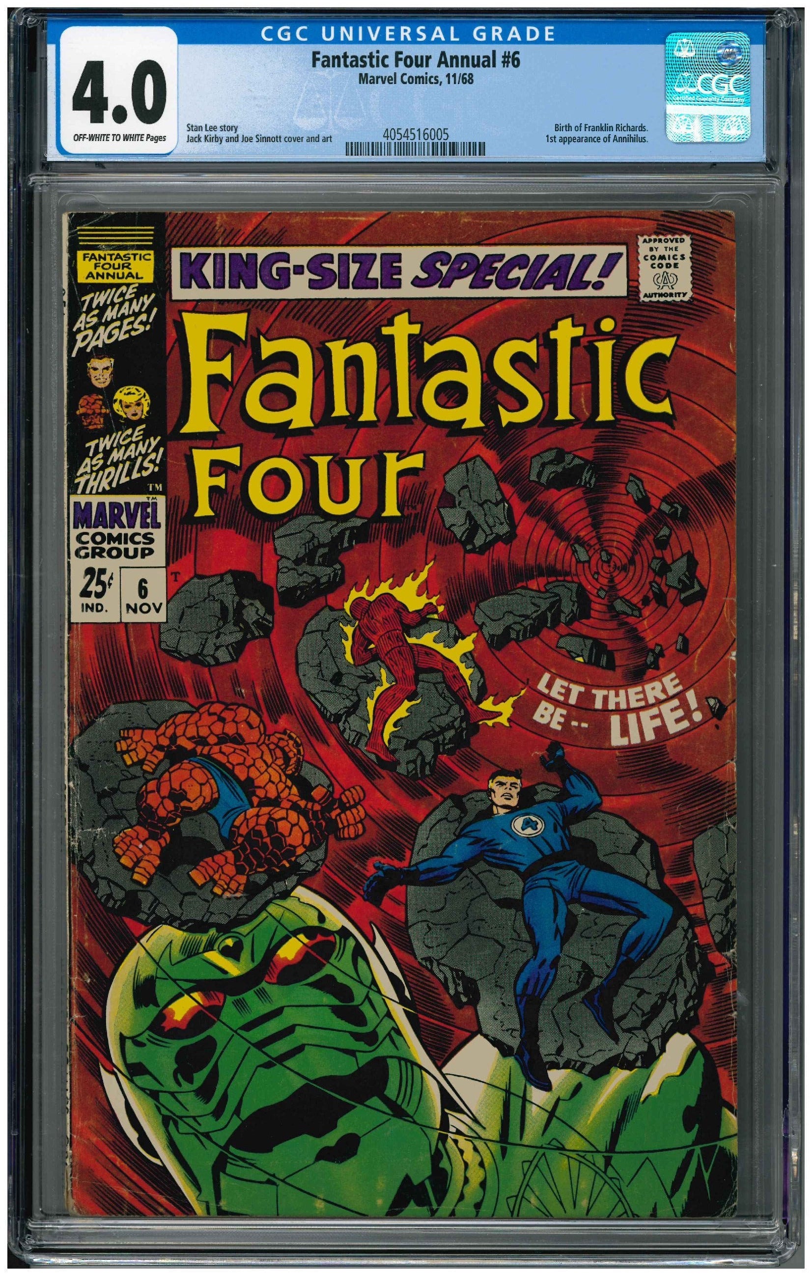 Fantastic Four Annual #6