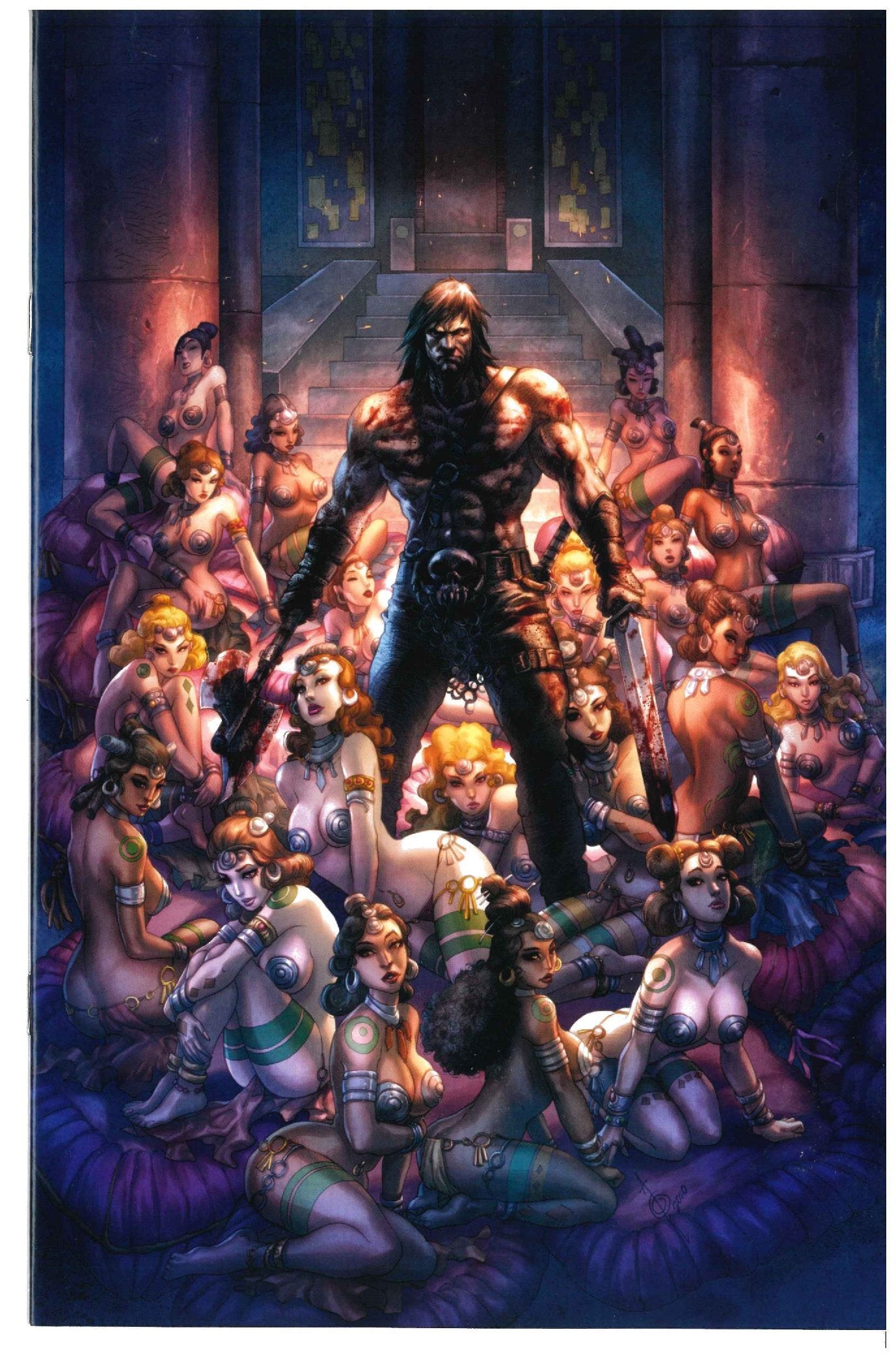 The Cimmerian: Red Nails #1