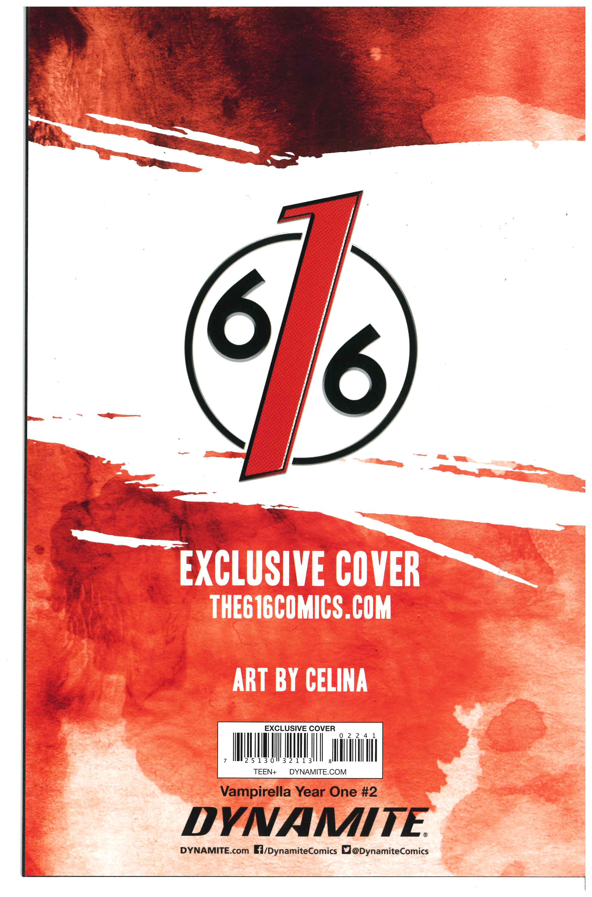 Vampirella: Year One #2 backside