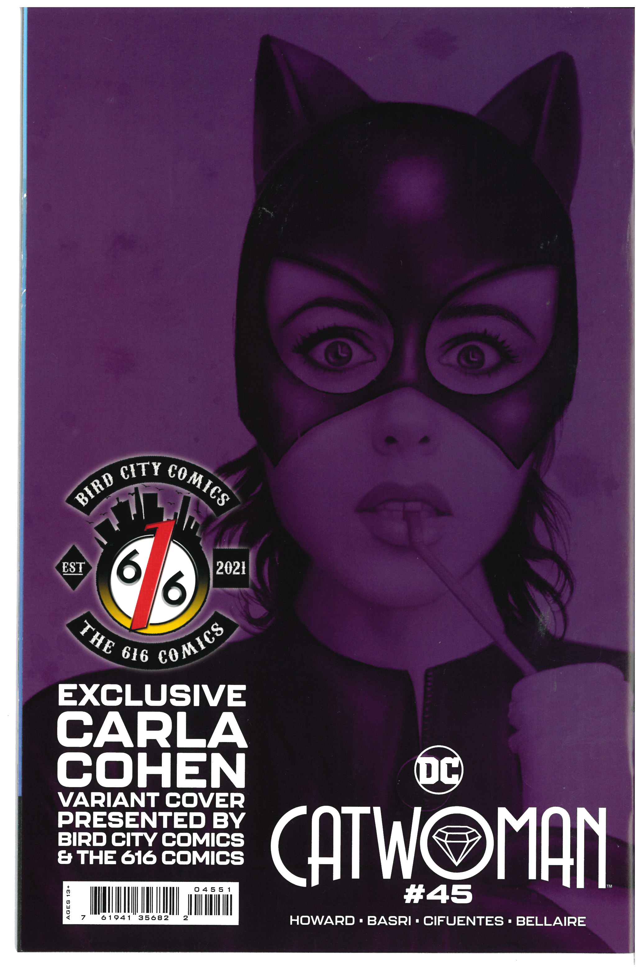 Catwoman #45 backside