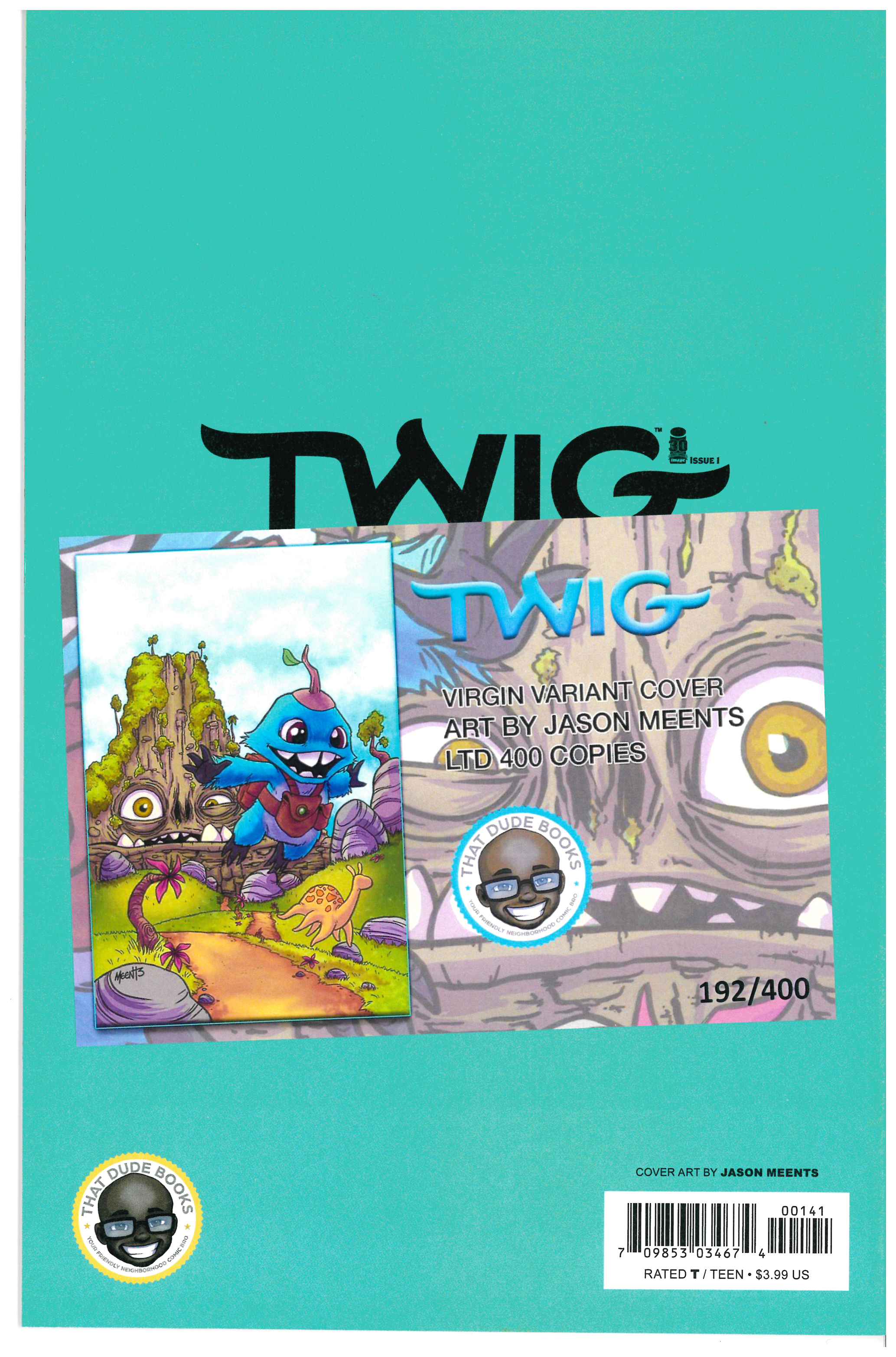 Twig #1 certificate of authenticity