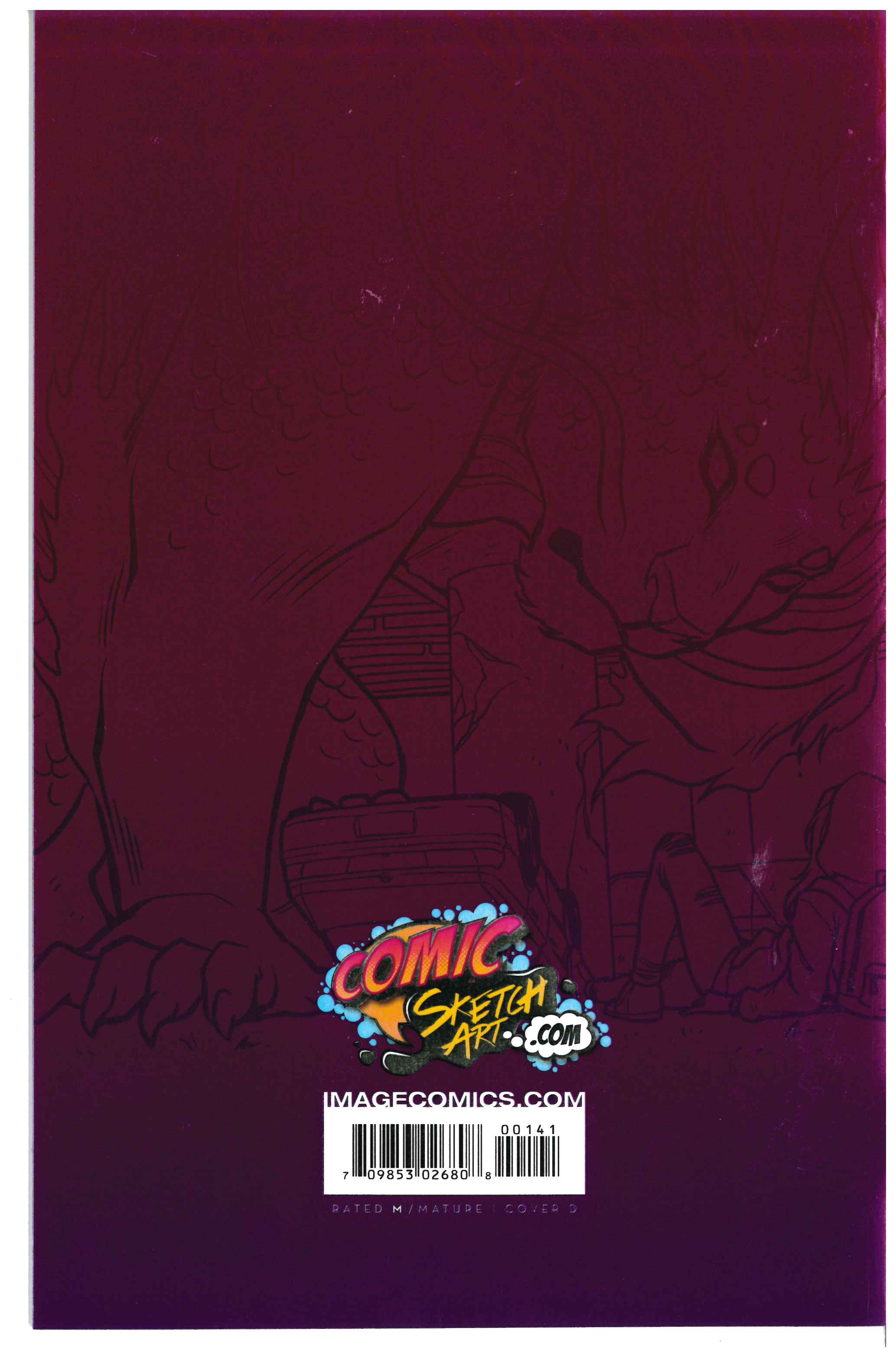 Blackbird #1 backside