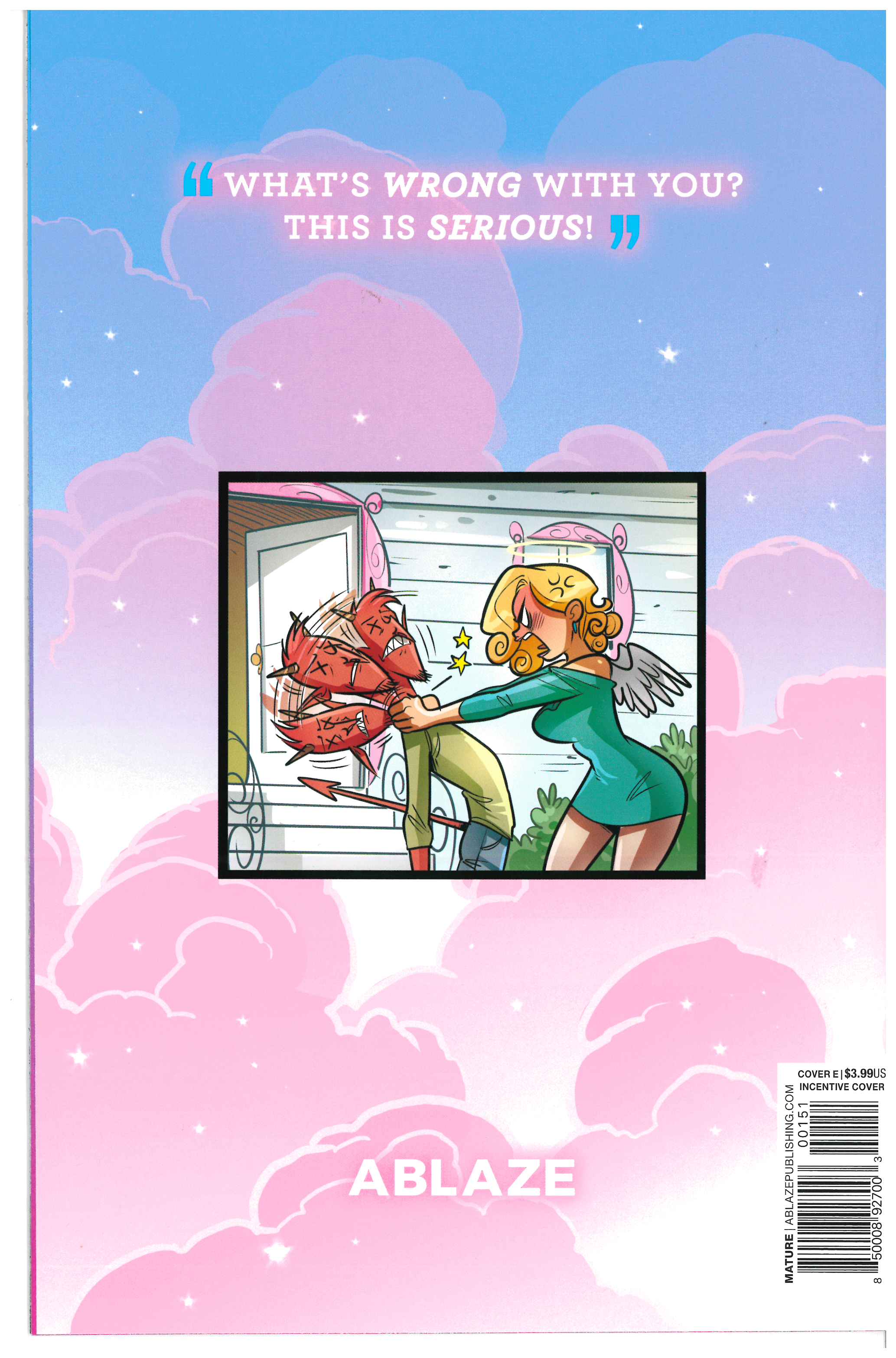 Mirka Andolfos Unsacred #1 backside