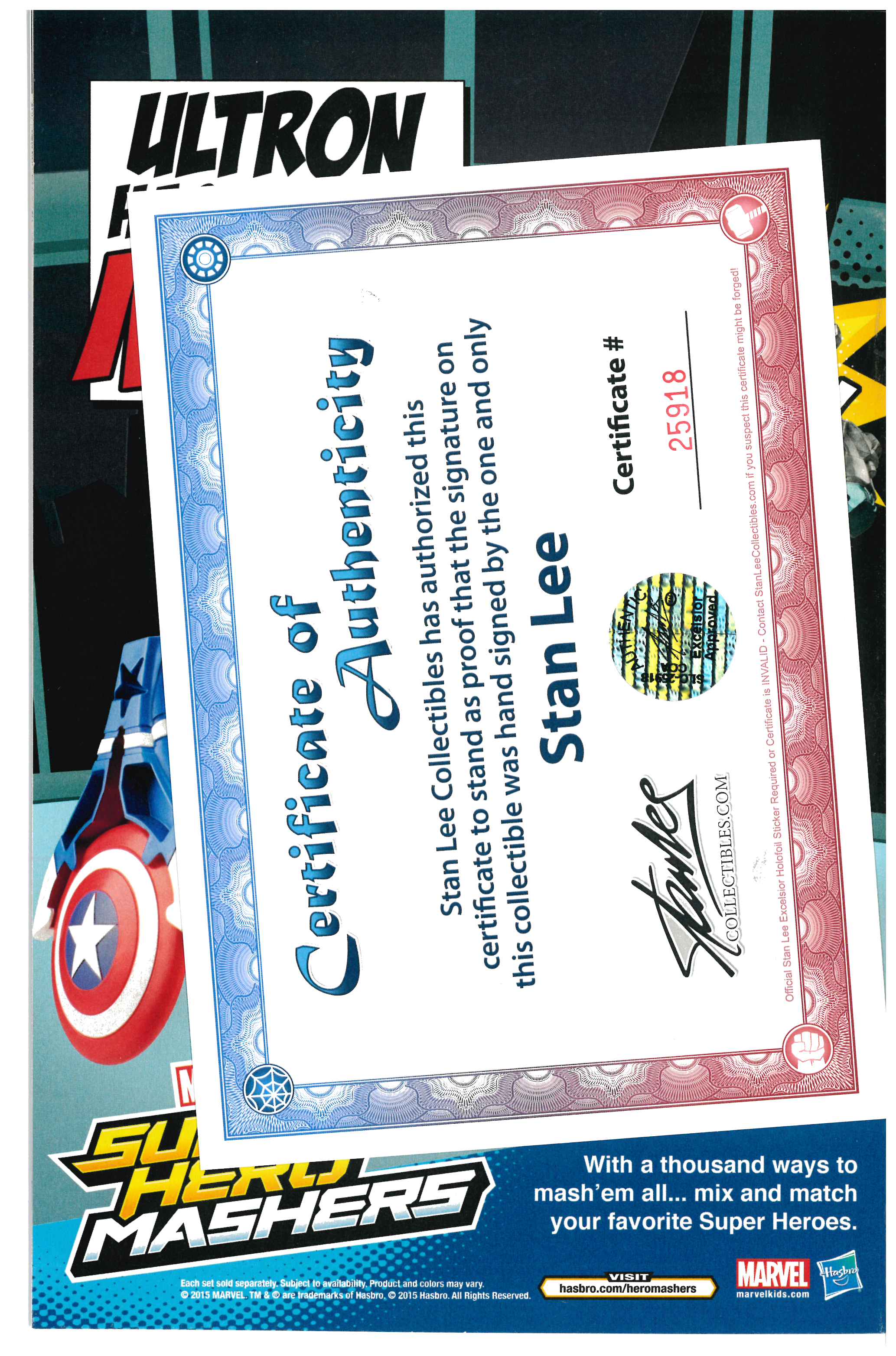 Amazing Spider-Man: Renew Your Vows #5 | Signed by Stan Lee Certificate of Authenticity