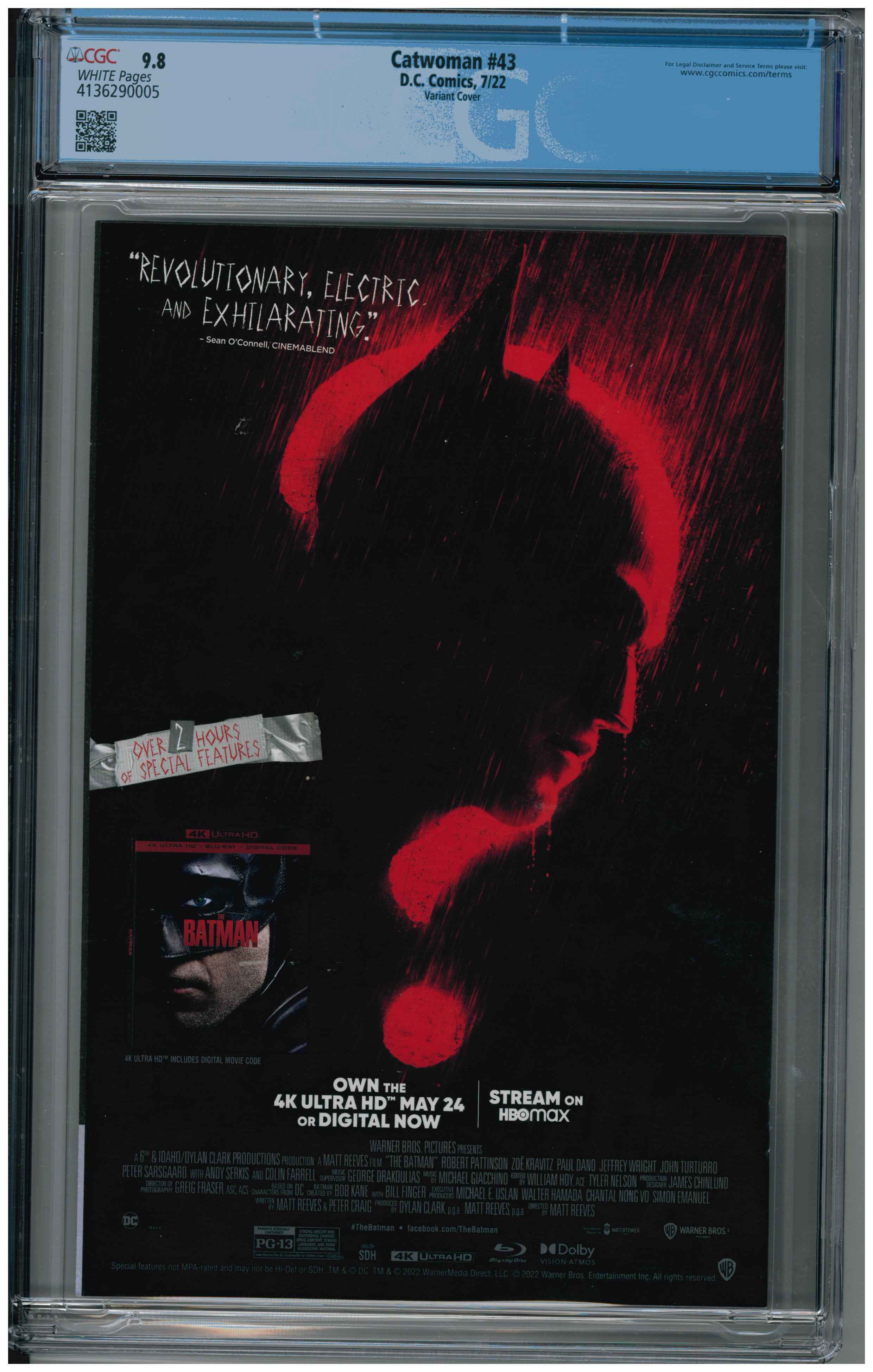 Catwoman #43 backside