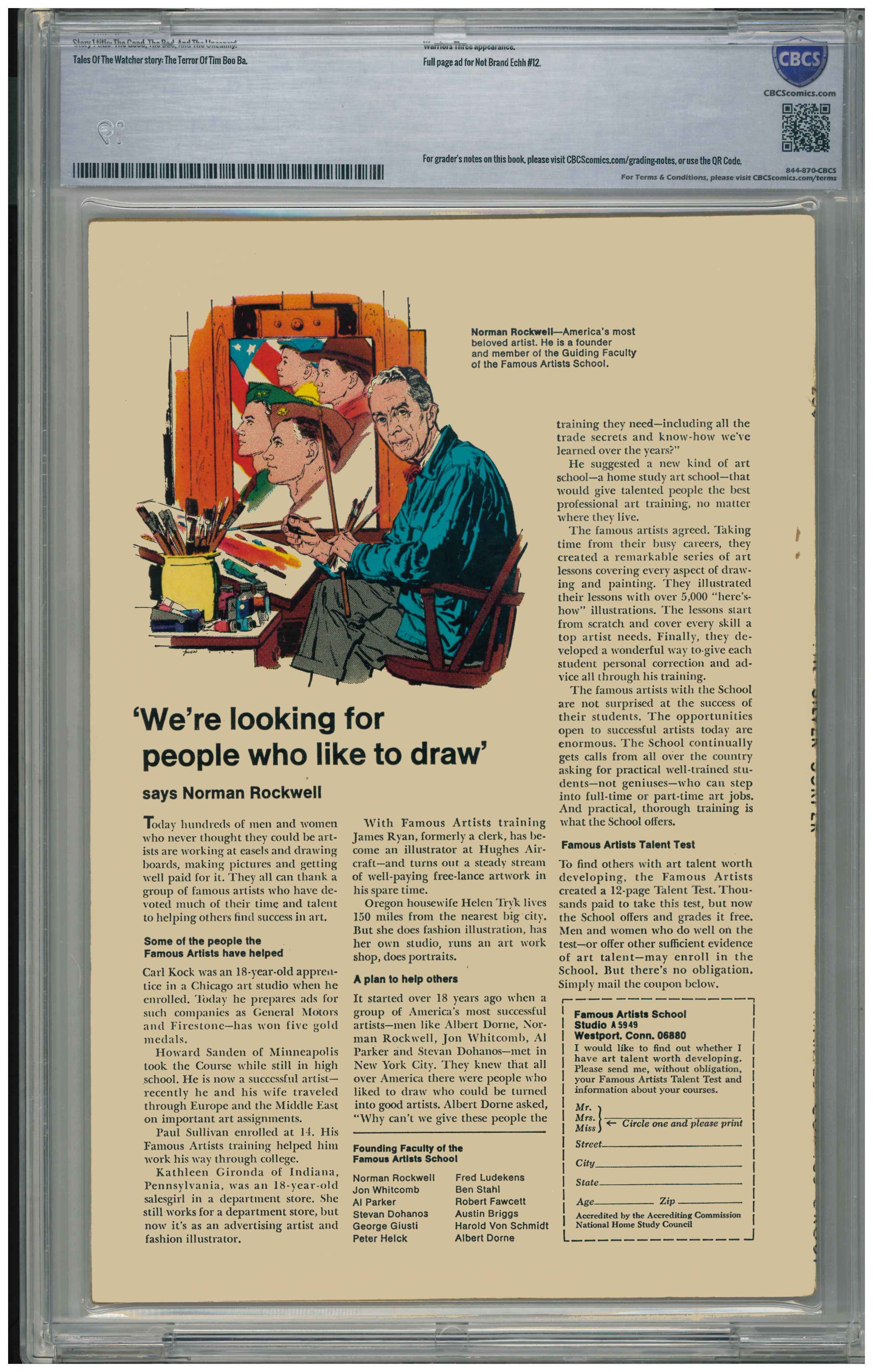 Silver Surfer #4 backside