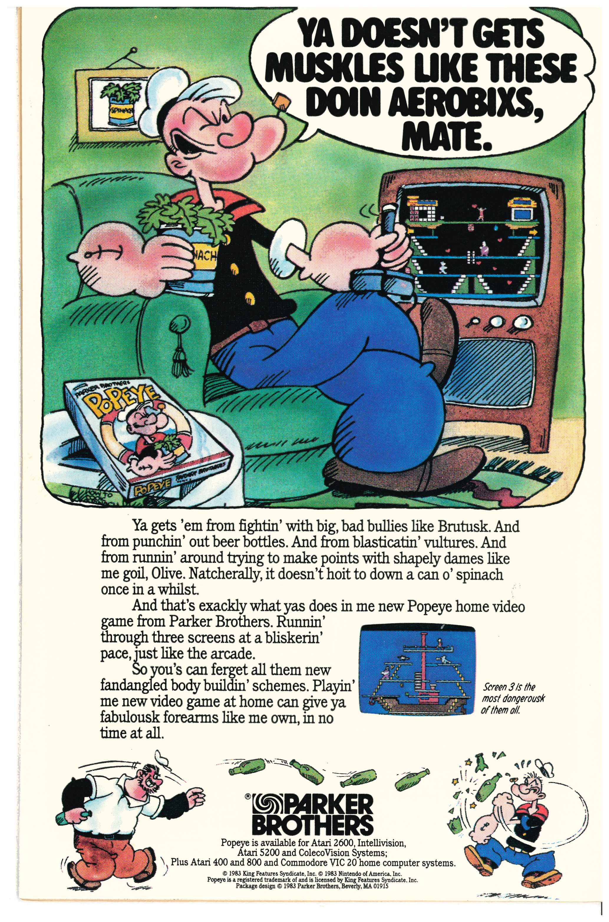 Uncanny X-Men #177 backside