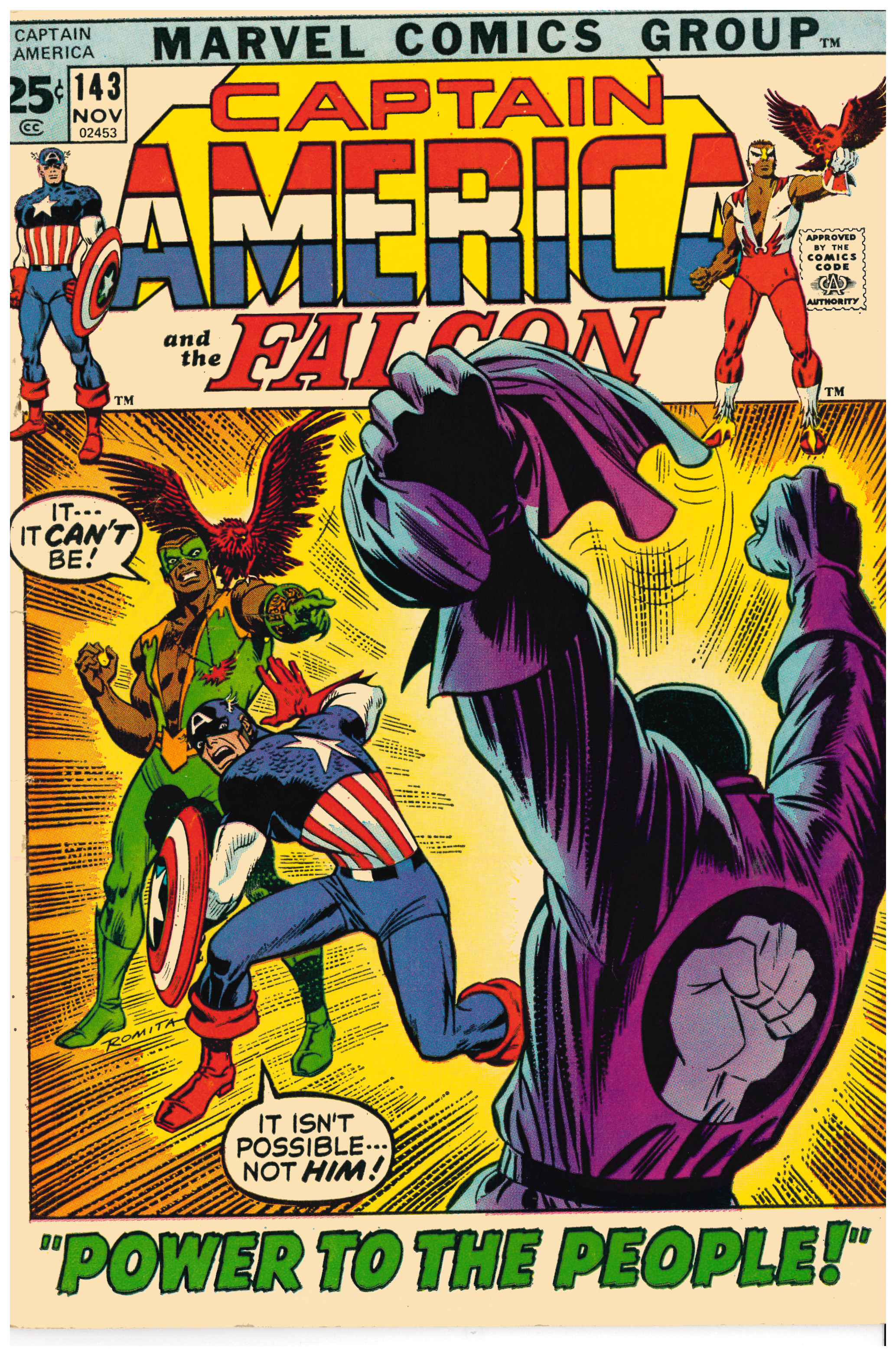 Captain America #143