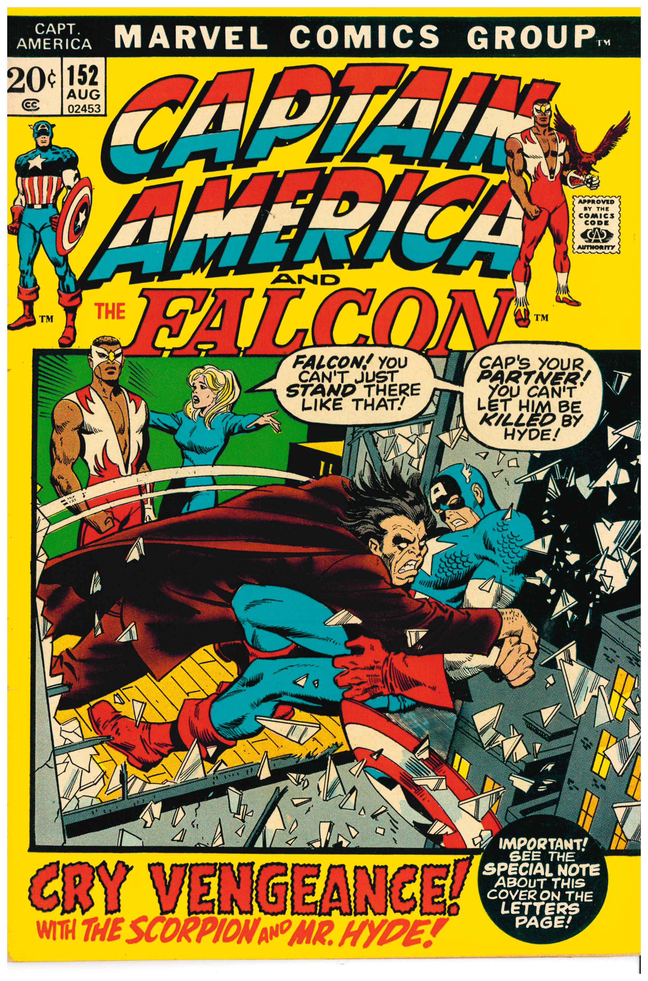 Captain America #152