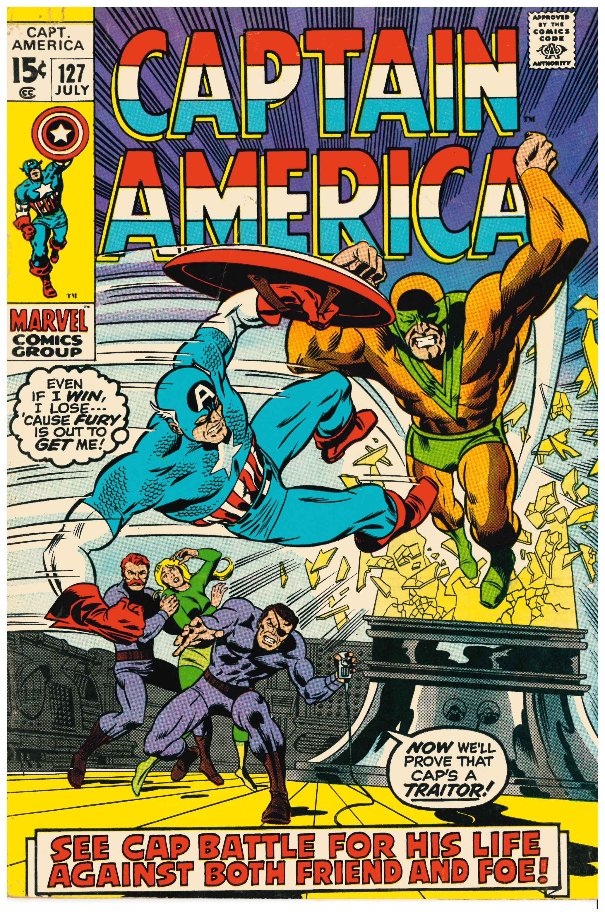 Captain America #127