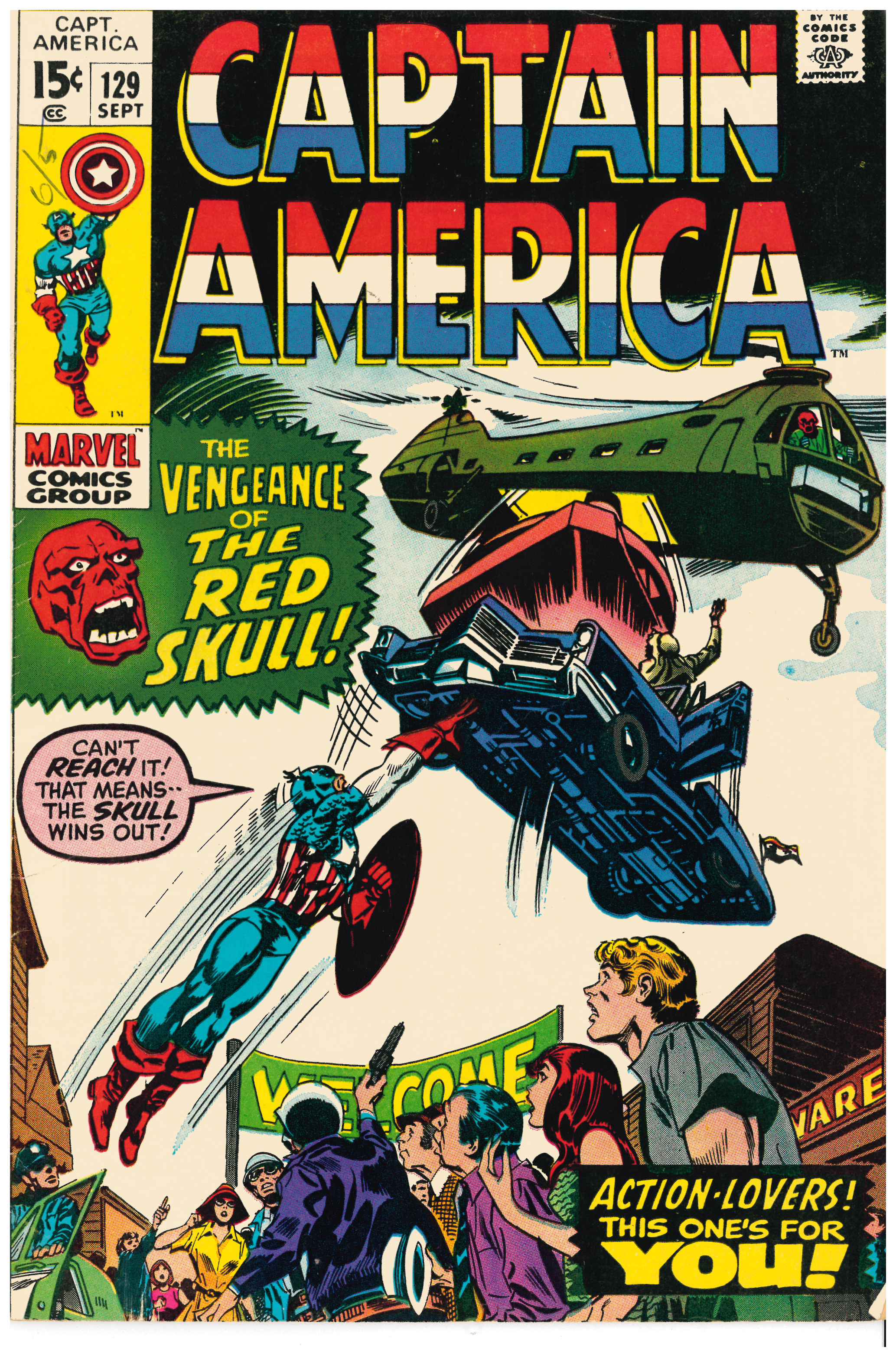 Captain America #129