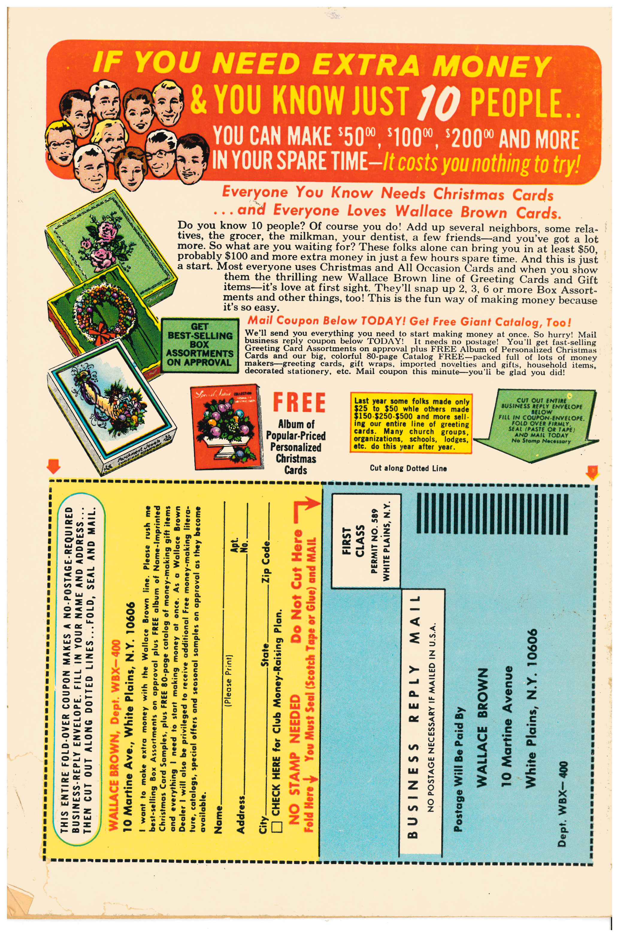 Captain America #129 backside