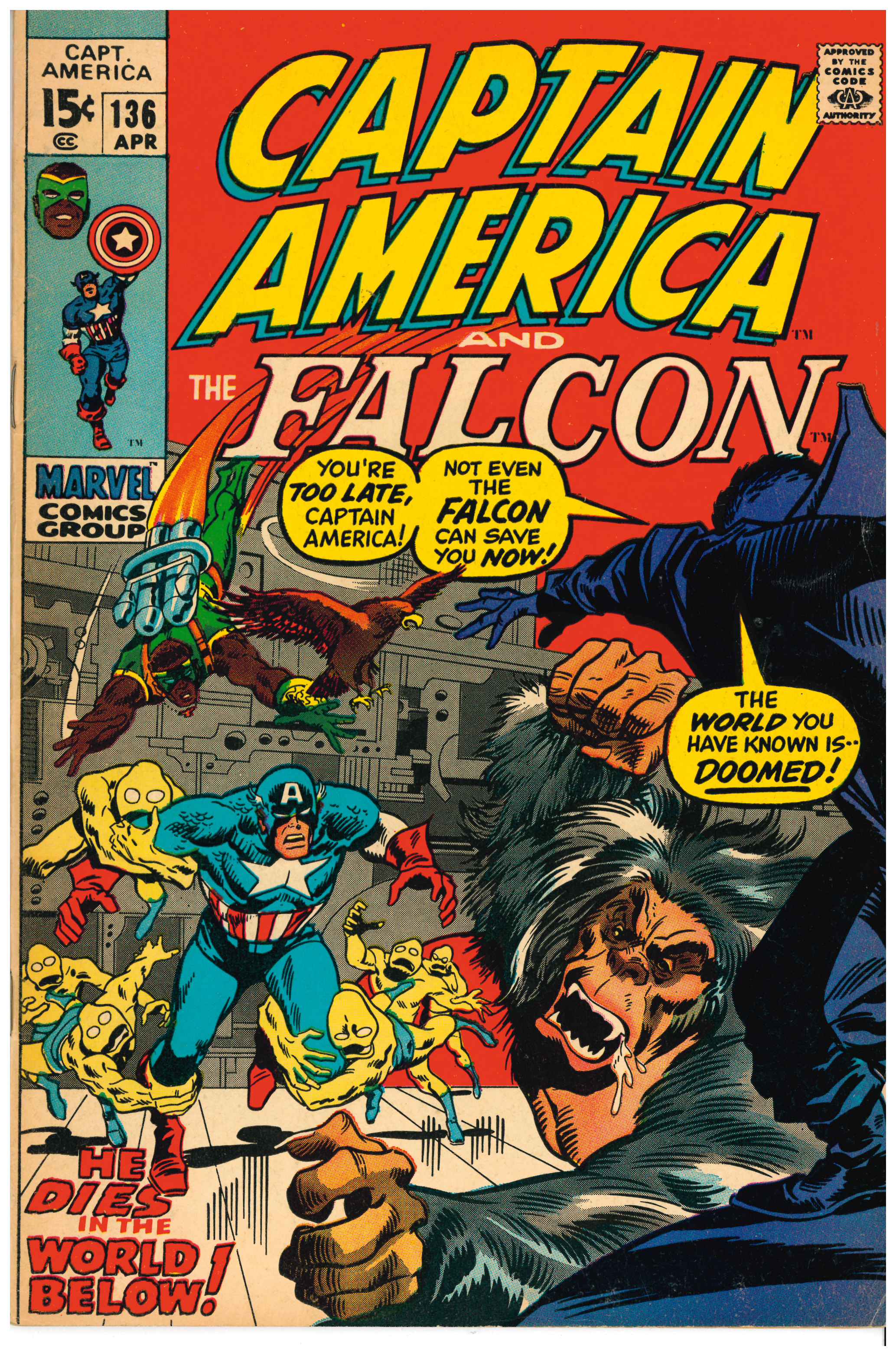 Captain America #136