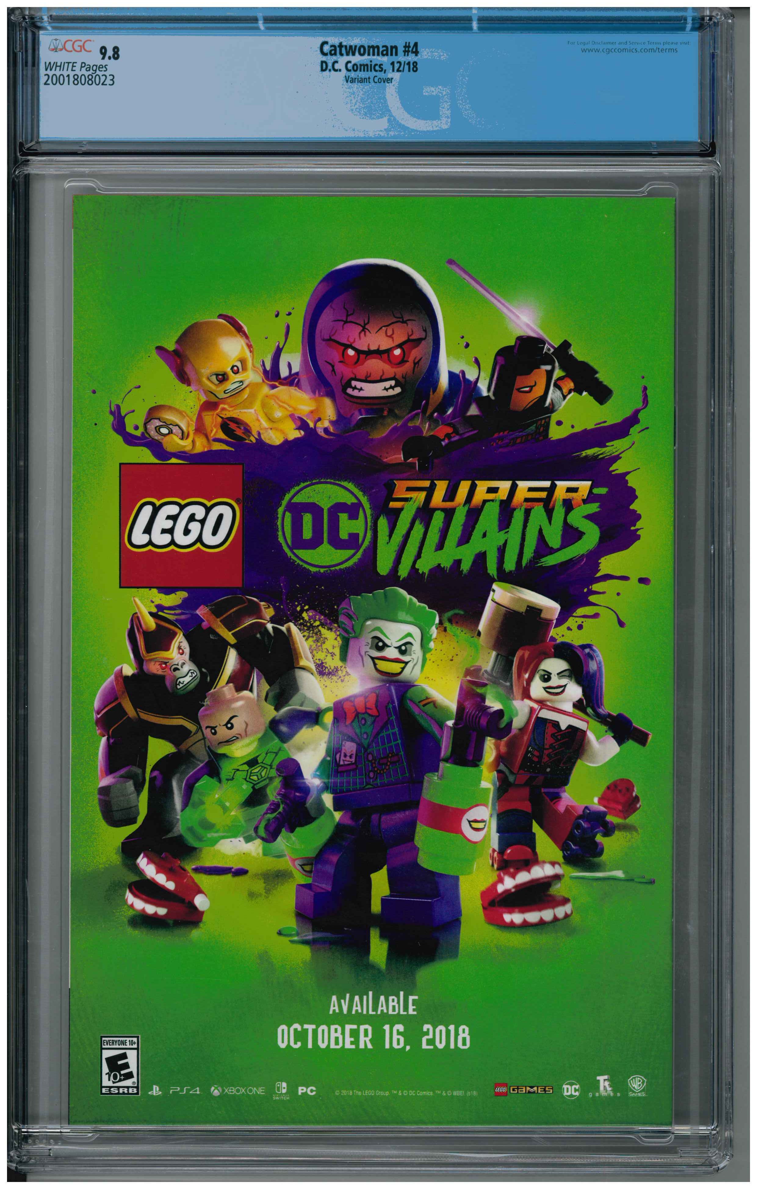 Catwoman #4 backside