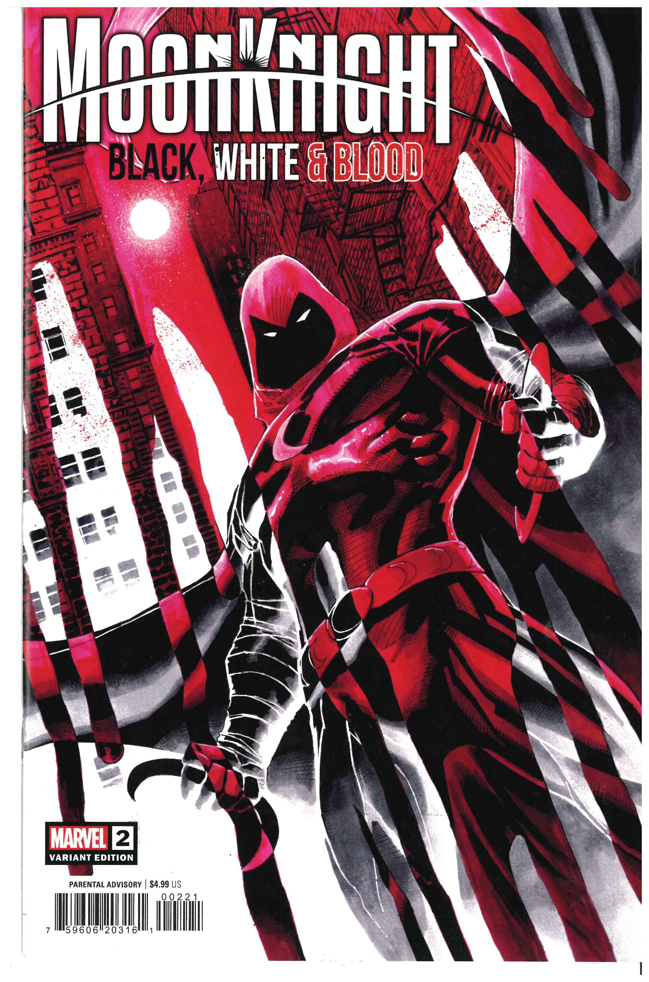 Moon Knight: Black, White & Blood #2