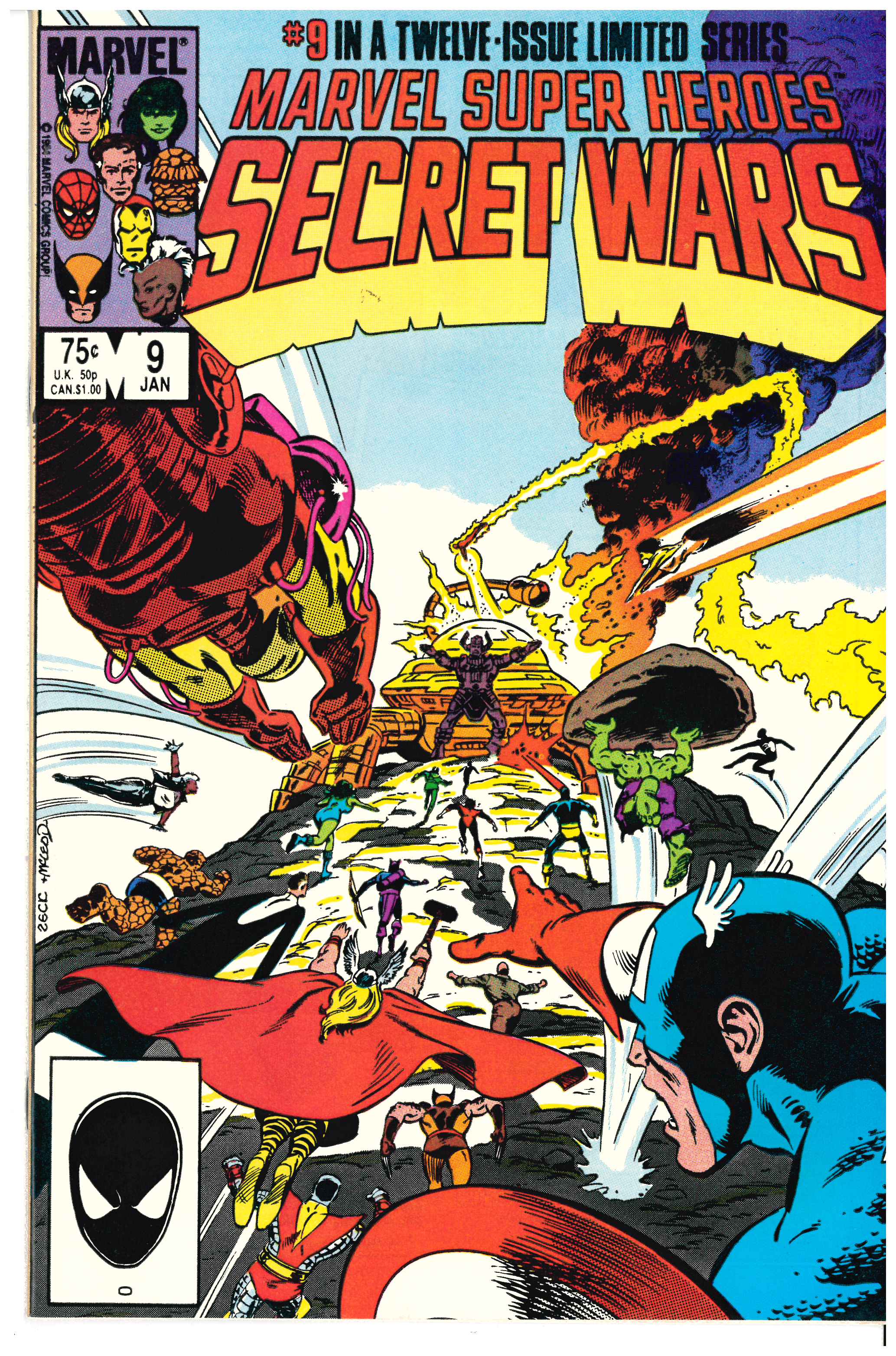 Marvel Super Heroes Secret Wars #9